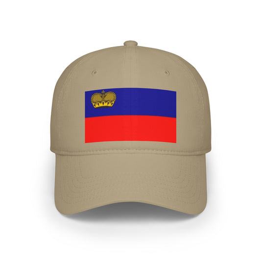 Low Profile Baseball Cap -- Liechtenstein