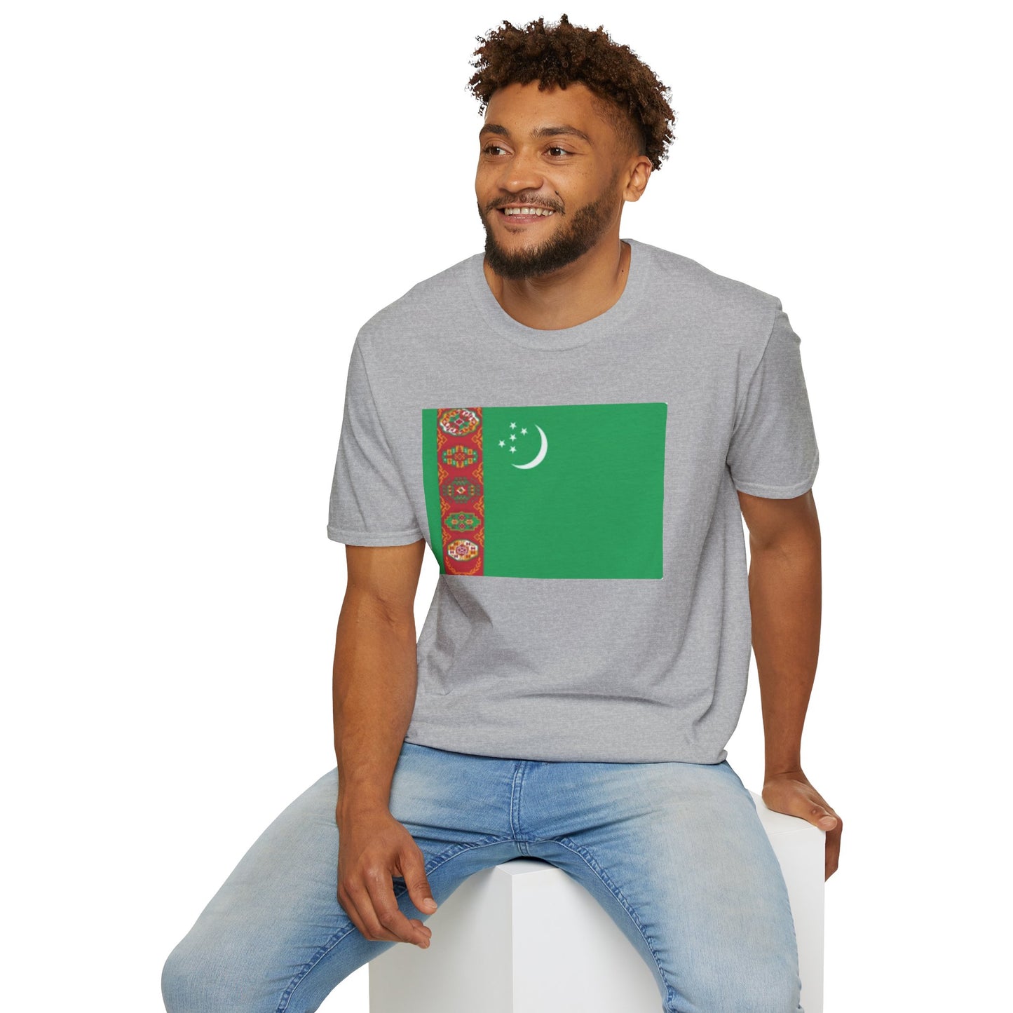 Unisex Softstyle T-Shirt -- Turkmenistan