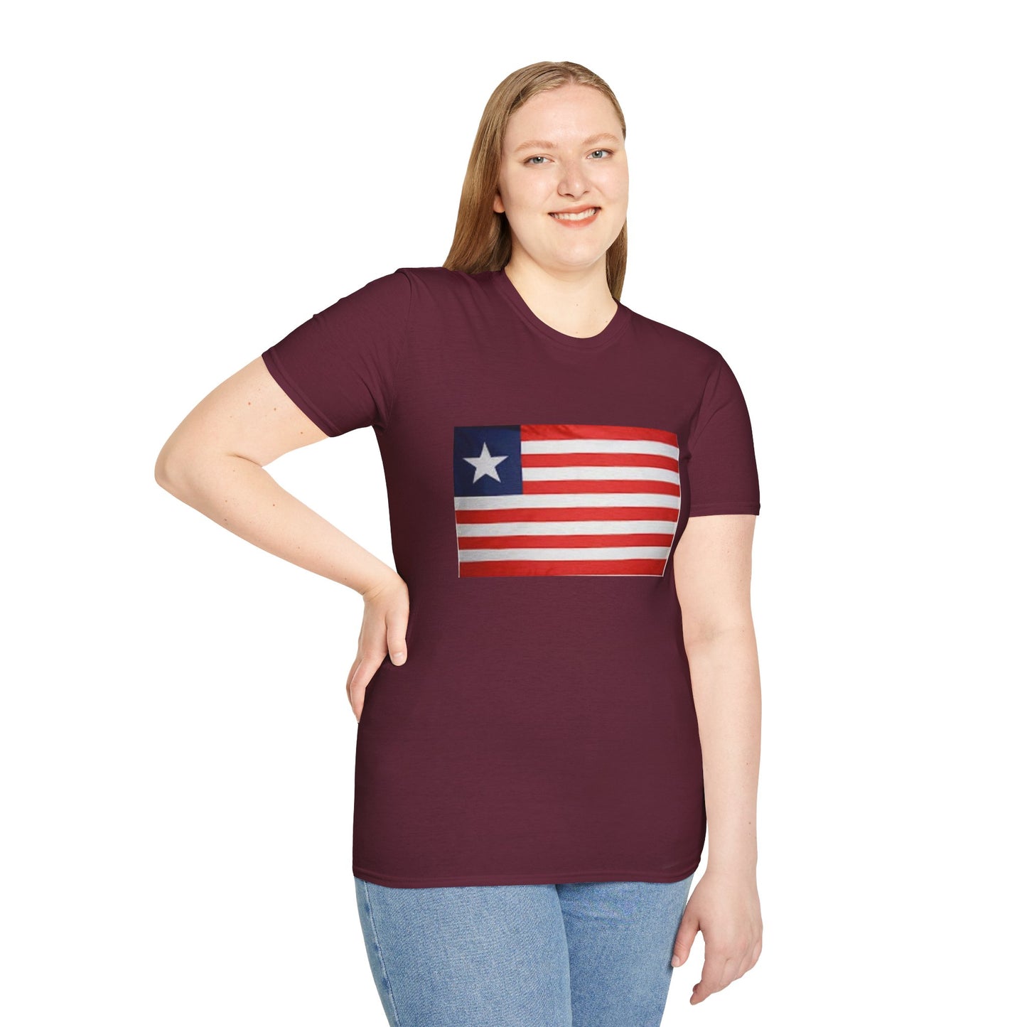 Unisex Softstyle T-Shirt -- Liberia