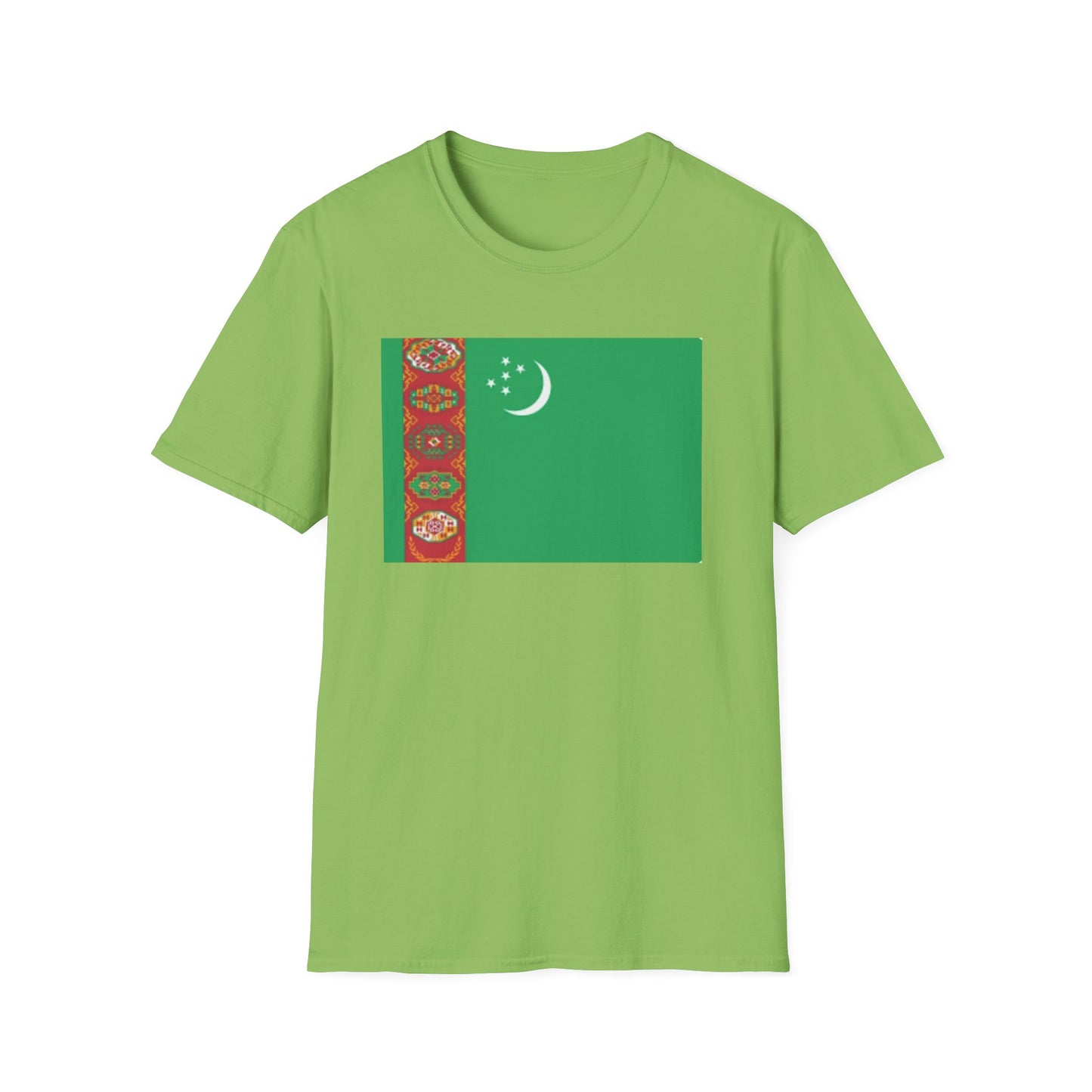 Unisex Softstyle T-Shirt -- Turkmenistan