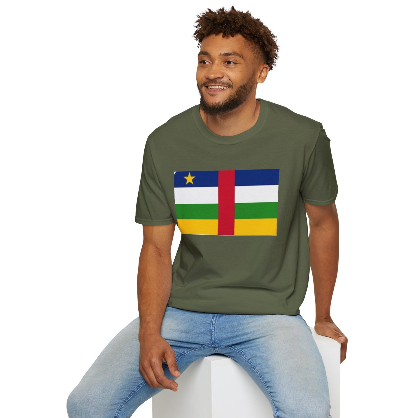 Unisex Softstyle T-Shirt - Central African Republic