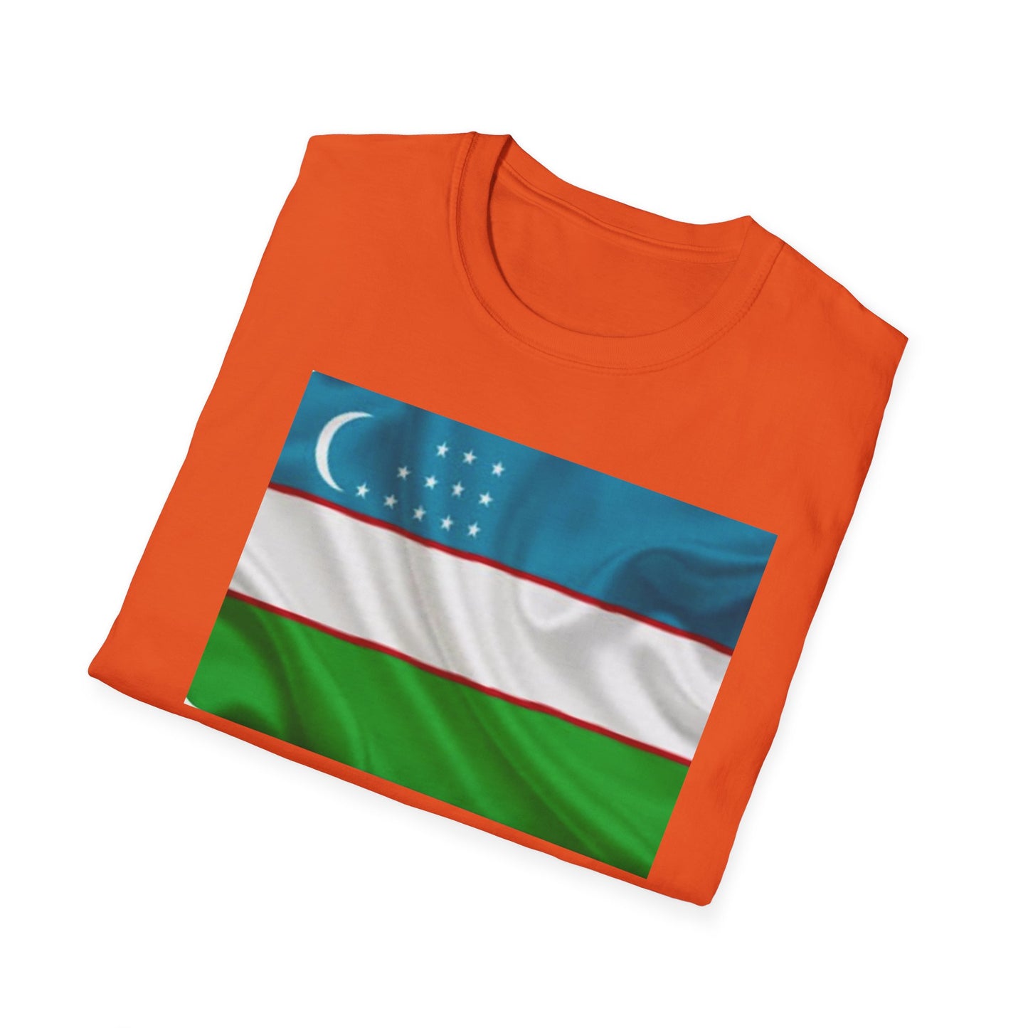 Unisex Softstyle T-Shirt -- Uzbekistan