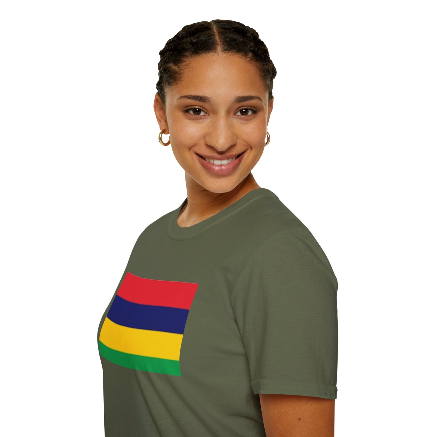 Unisex Softstyle T-Shirt -- Mauritius