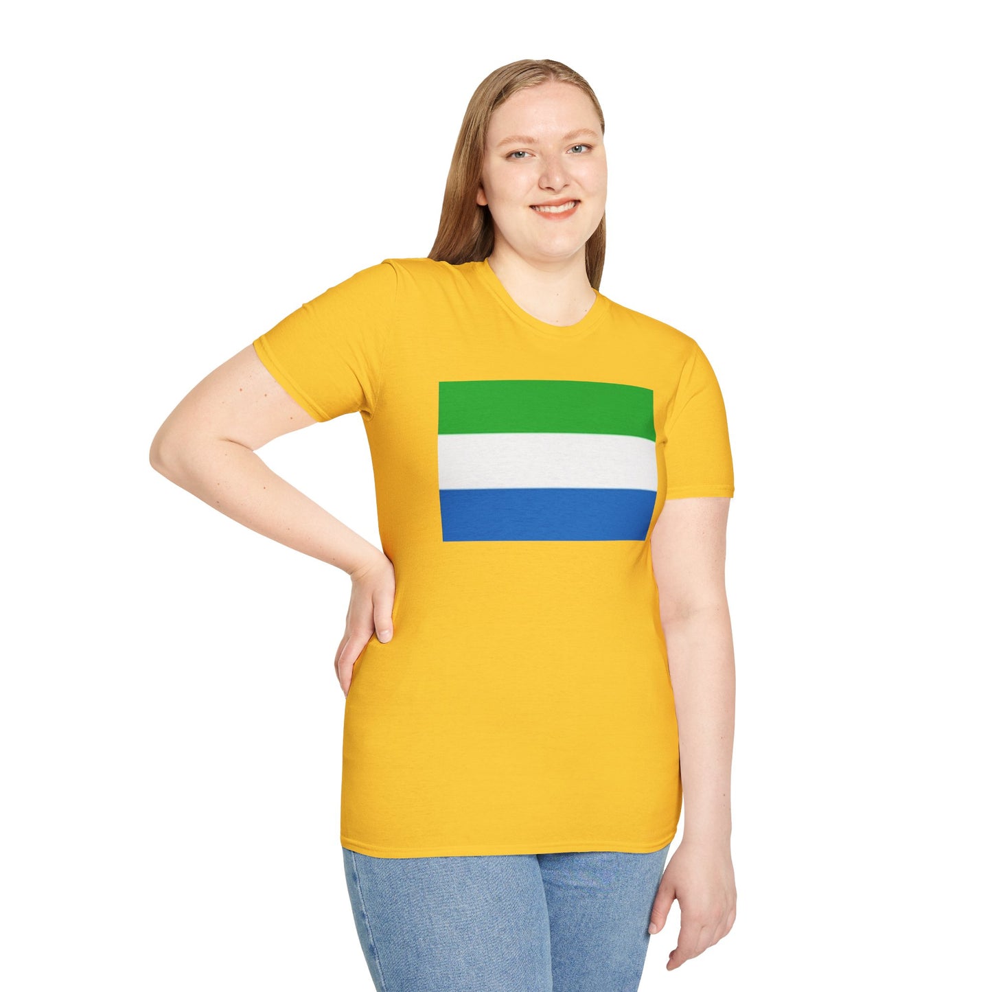 Unisex Softstyle T-Shirt -- Sierra Leone