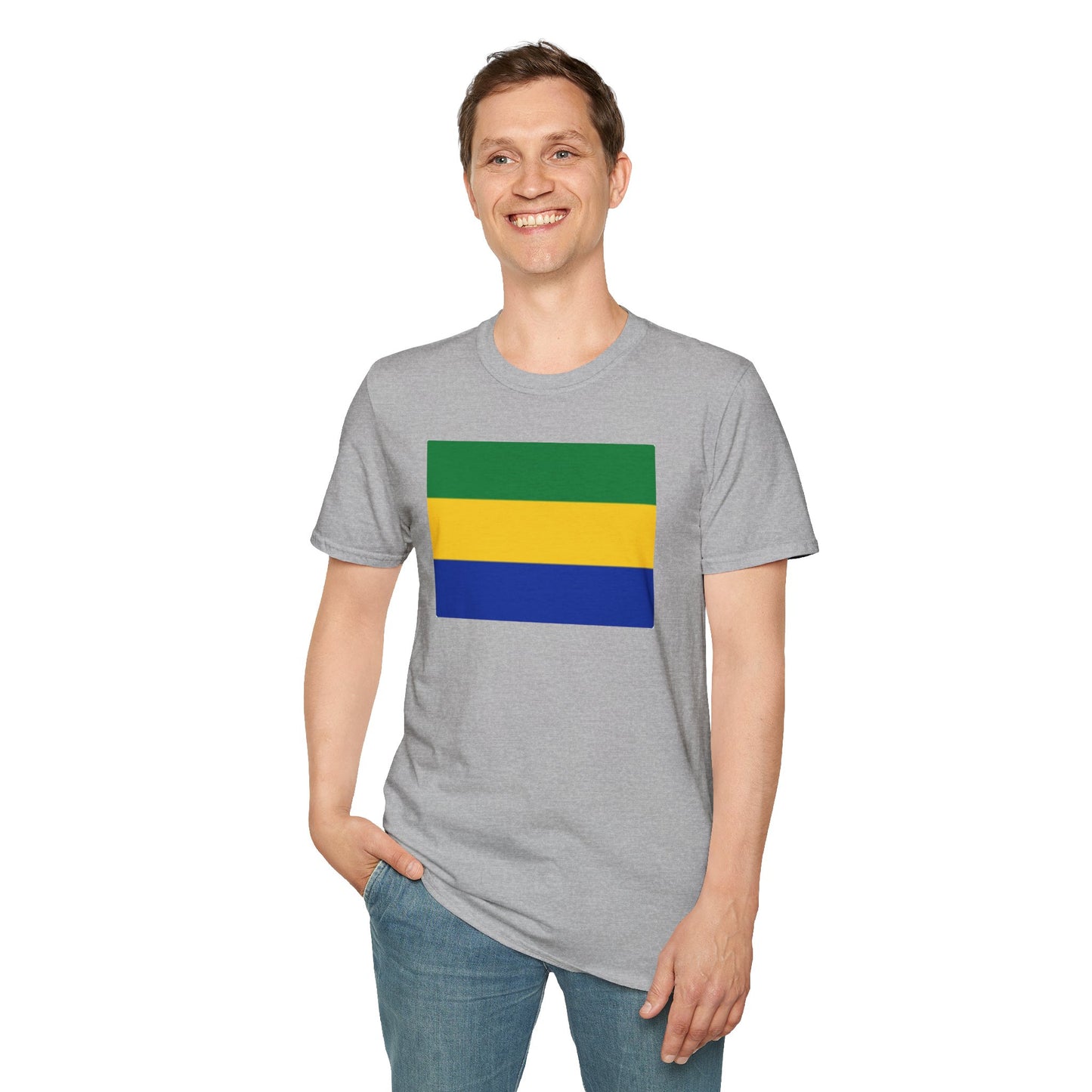 Unisex Softstyle T-Shirt -- Gabon
