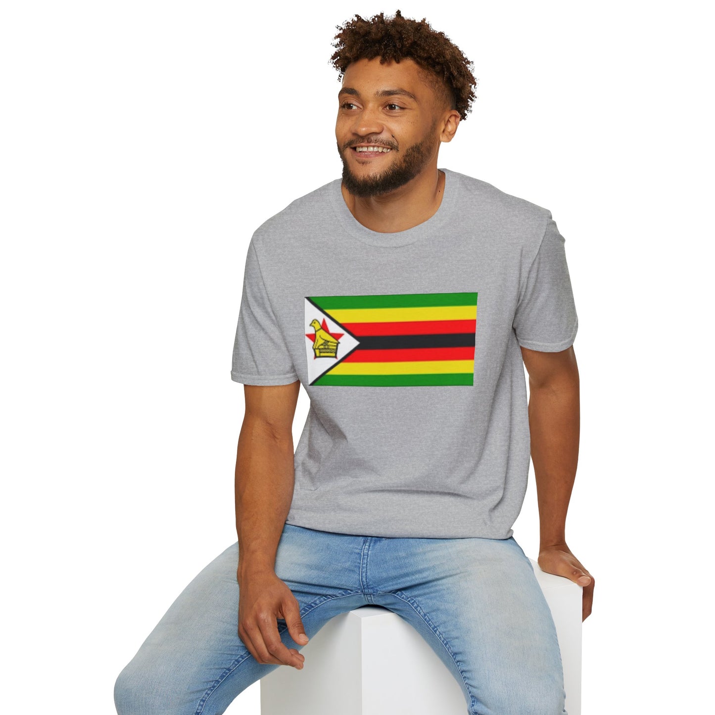 Unisex Softstyle T-Shirt -- Zimbabwe
