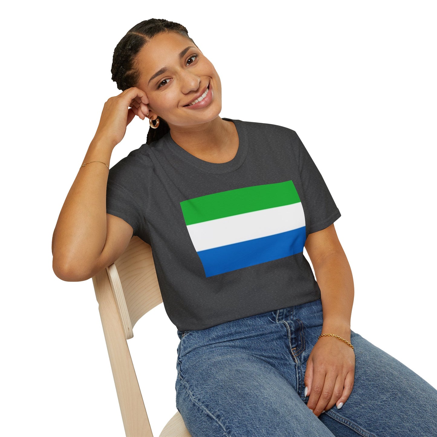 Unisex Softstyle T-Shirt -- Sierra Leone