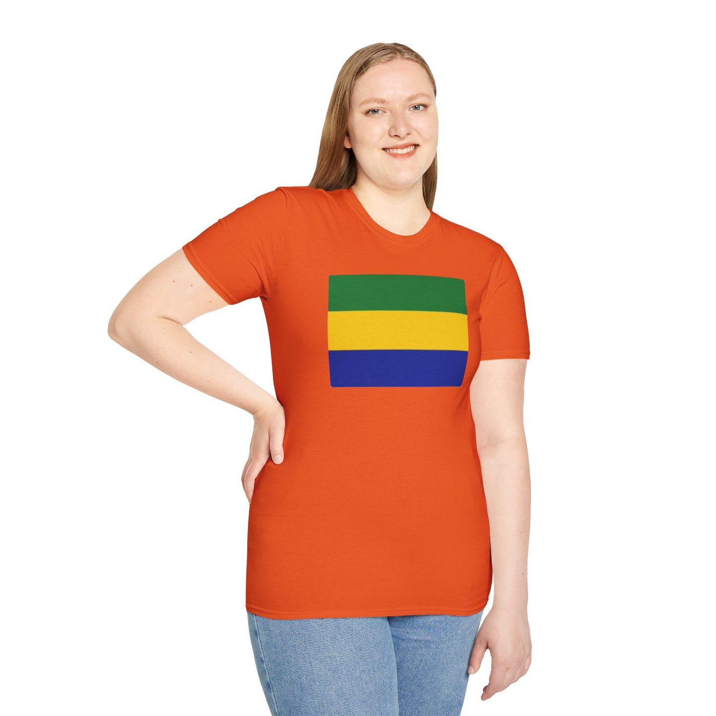 Unisex Softstyle T-Shirt -- Gabon