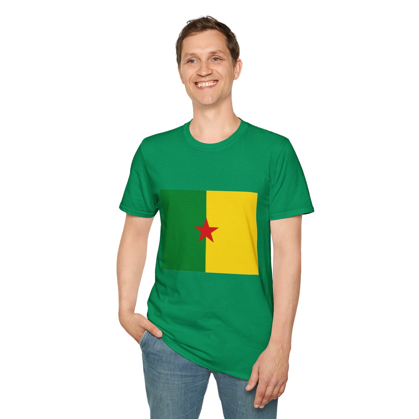 Unisex Softstyle T-Shirt -- French Guiana