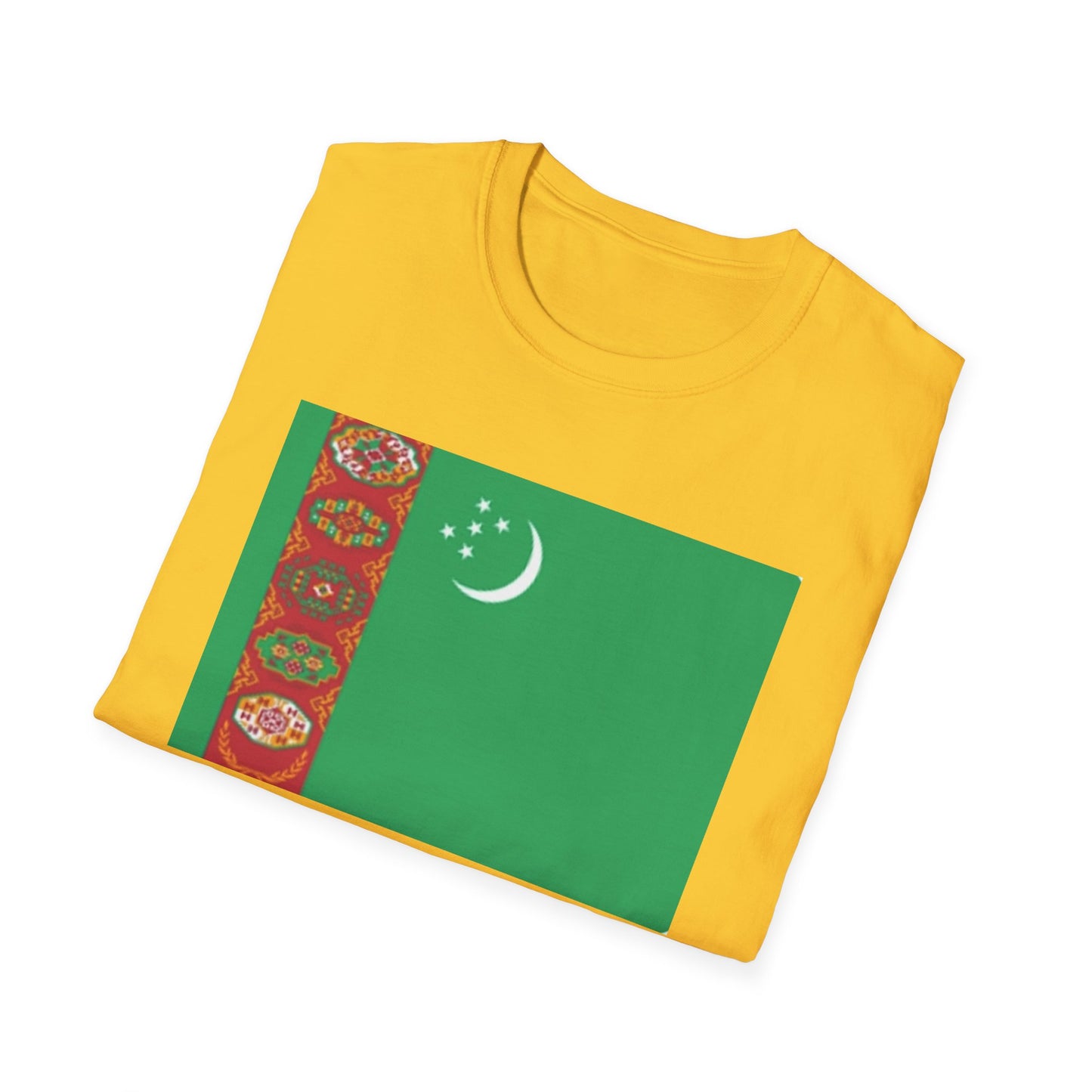 Unisex Softstyle T-Shirt -- Turkmenistan