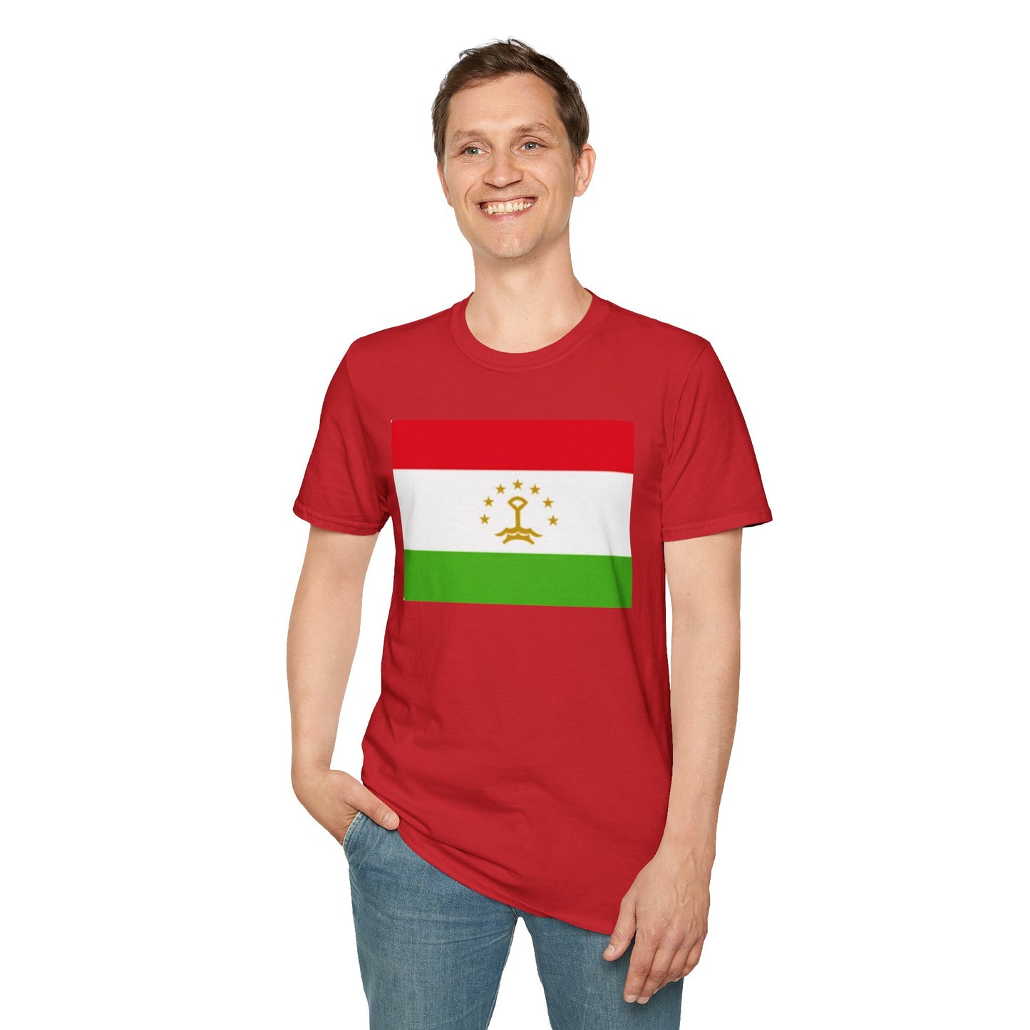 Unisex Softstyle T-Shirt -- Tajikistan