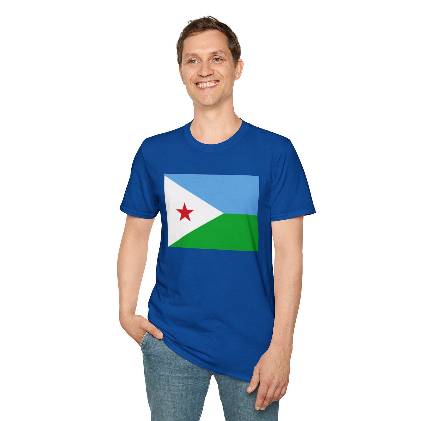 Unisex Softstyle T-Shirt -- Djibouti
