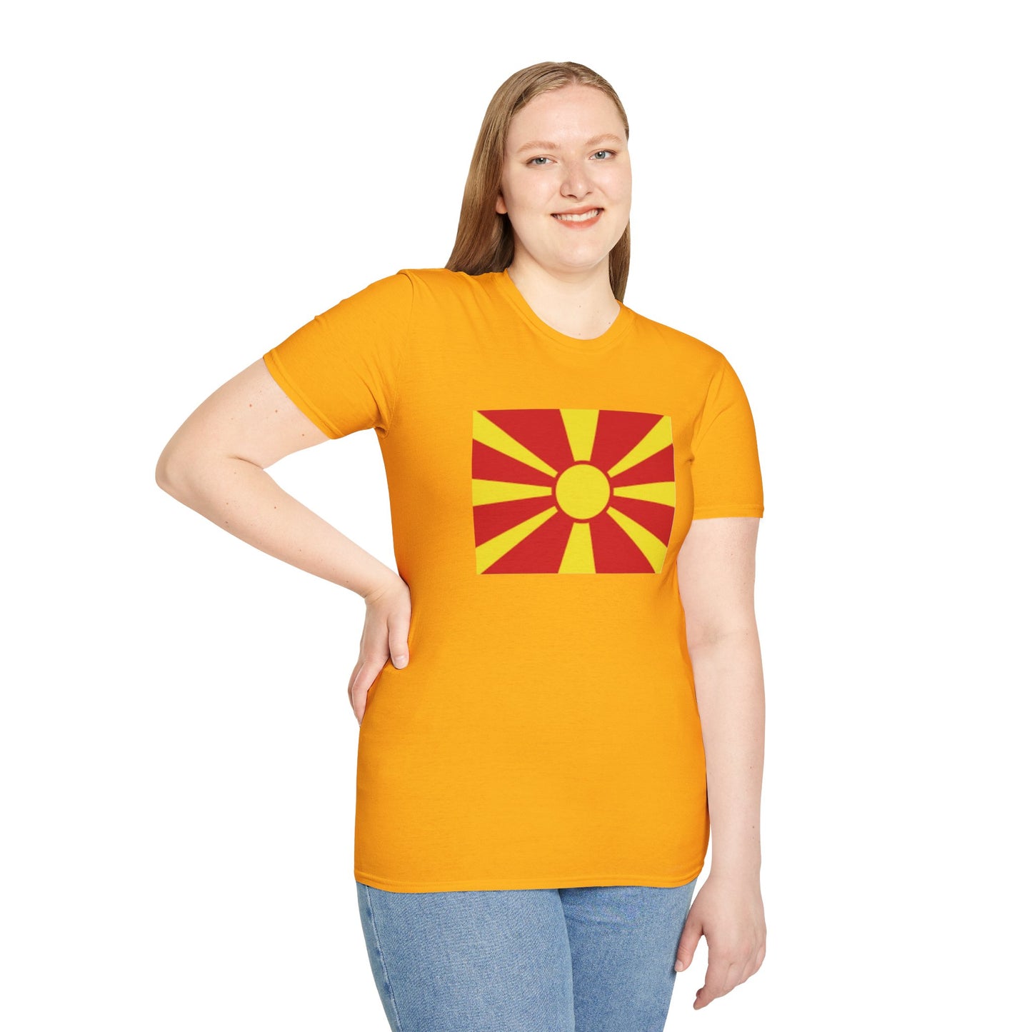 Unisex Softstyle T-Shirt -- North Macedonia