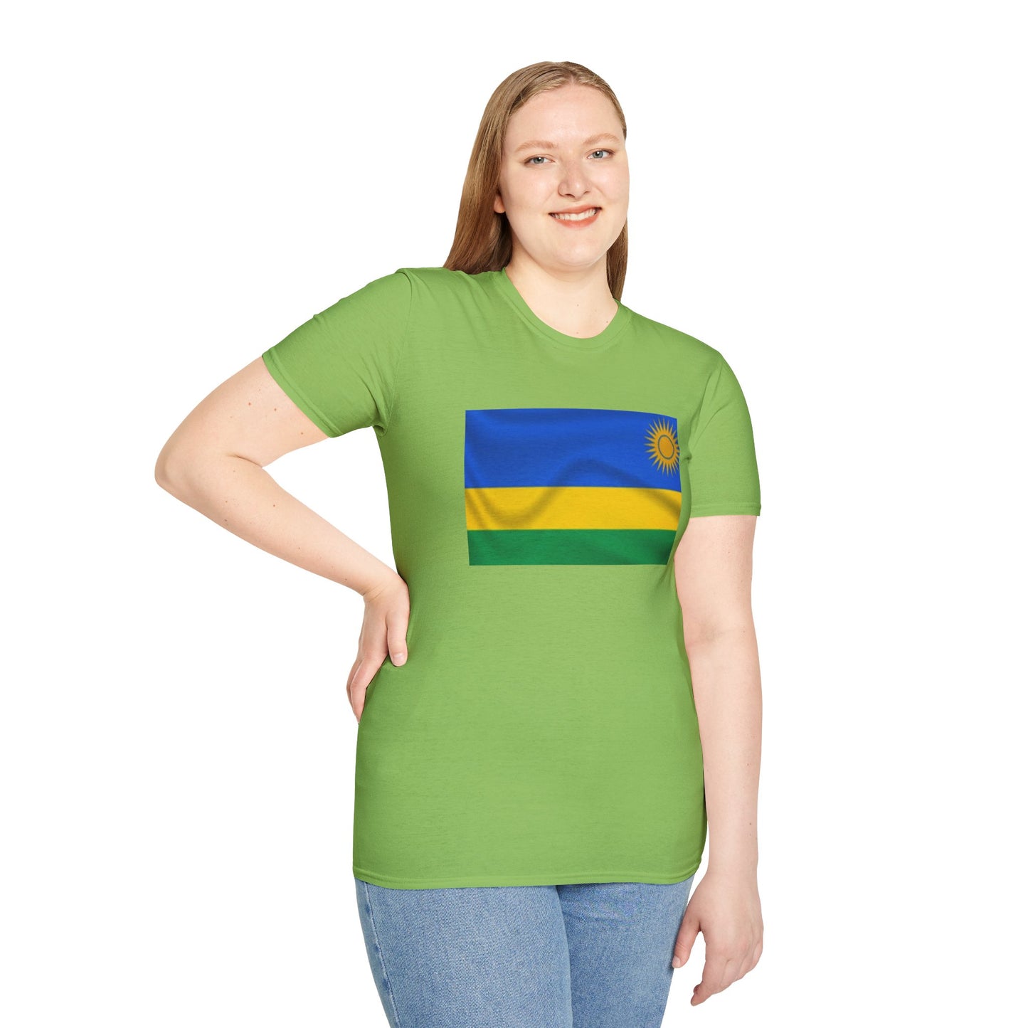 Unisex Softstyle T-Shirt -- Rwanda