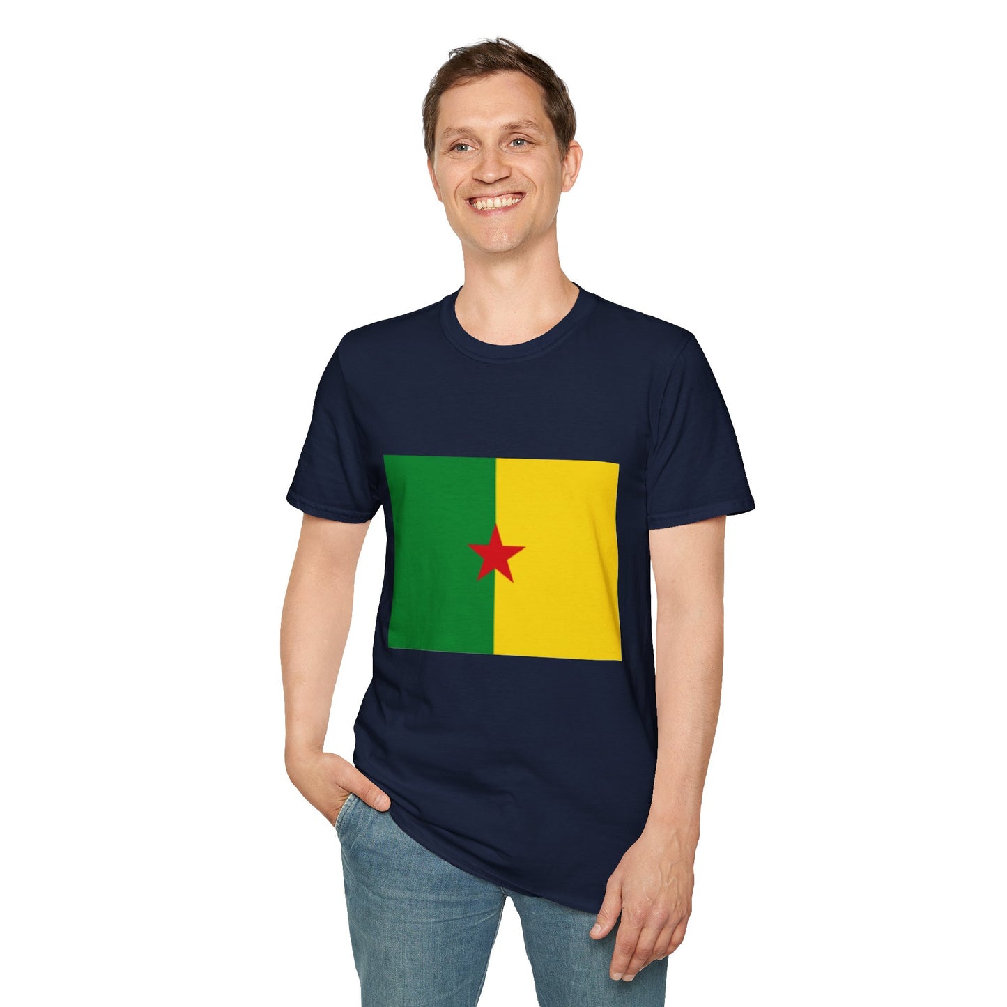 Unisex Softstyle T-Shirt -- French Guiana