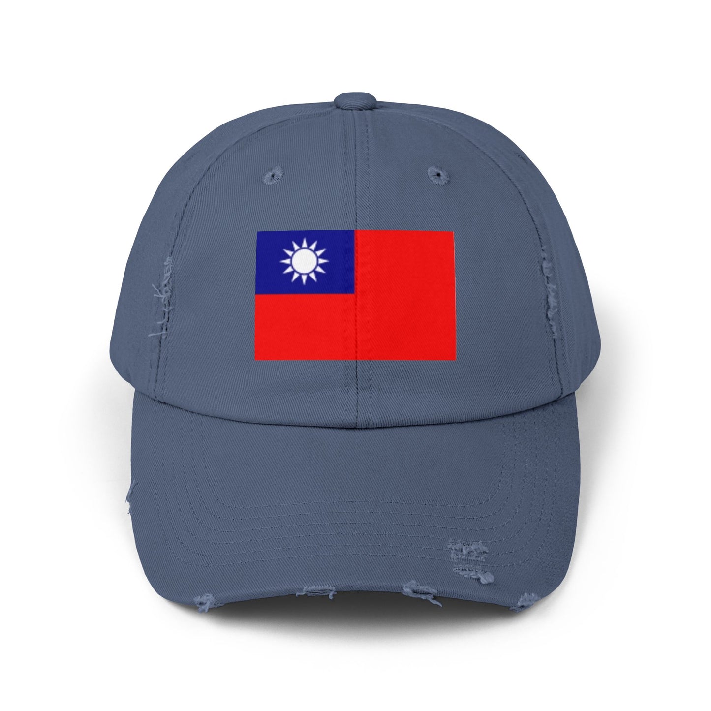 Unisex Distressed Cap -- Taiwan
