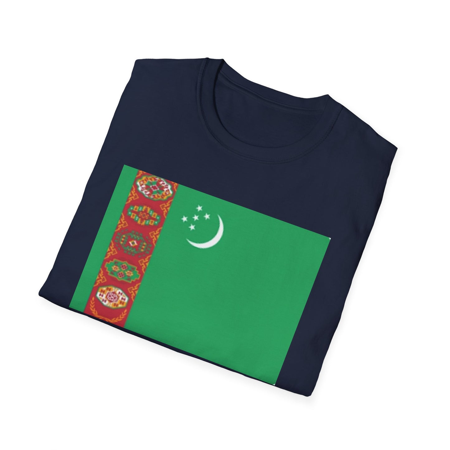 Unisex Softstyle T-Shirt -- Turkmenistan