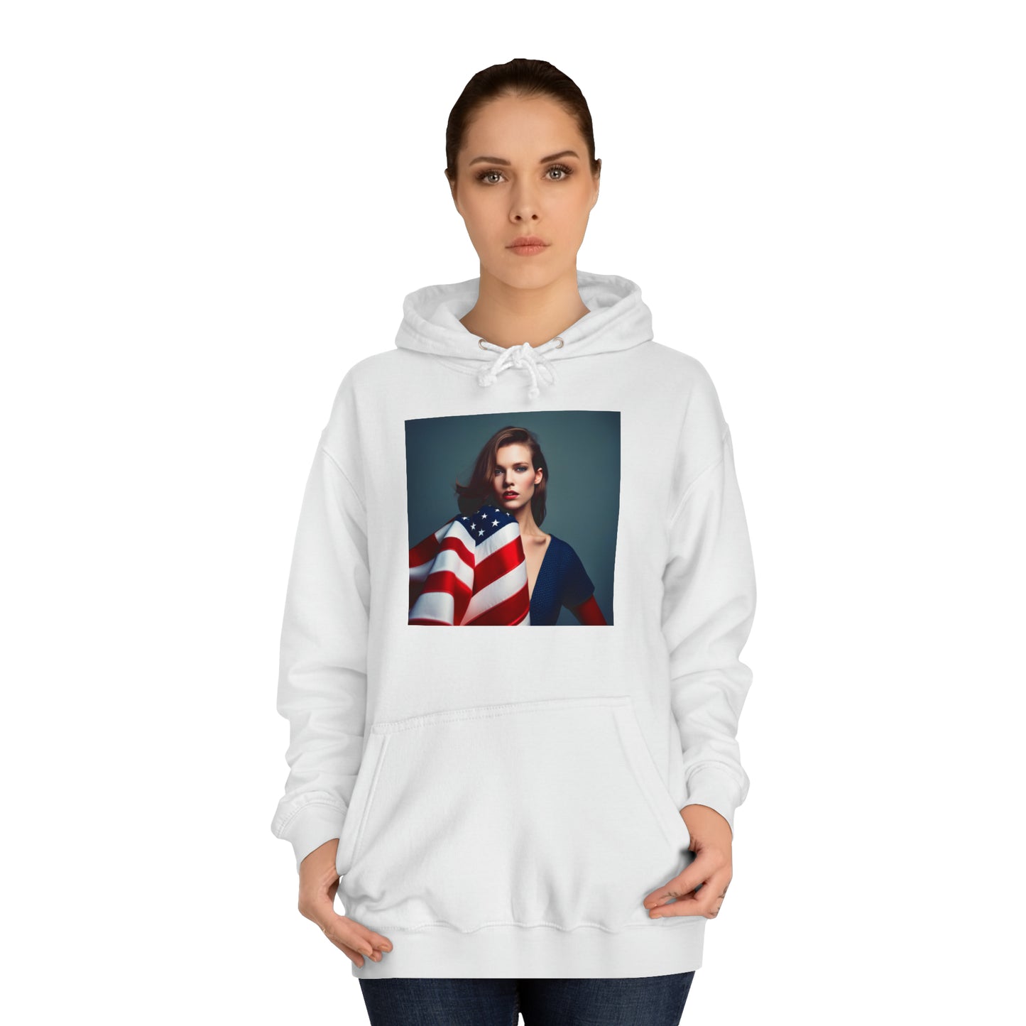 Unisex College Hoodie USA