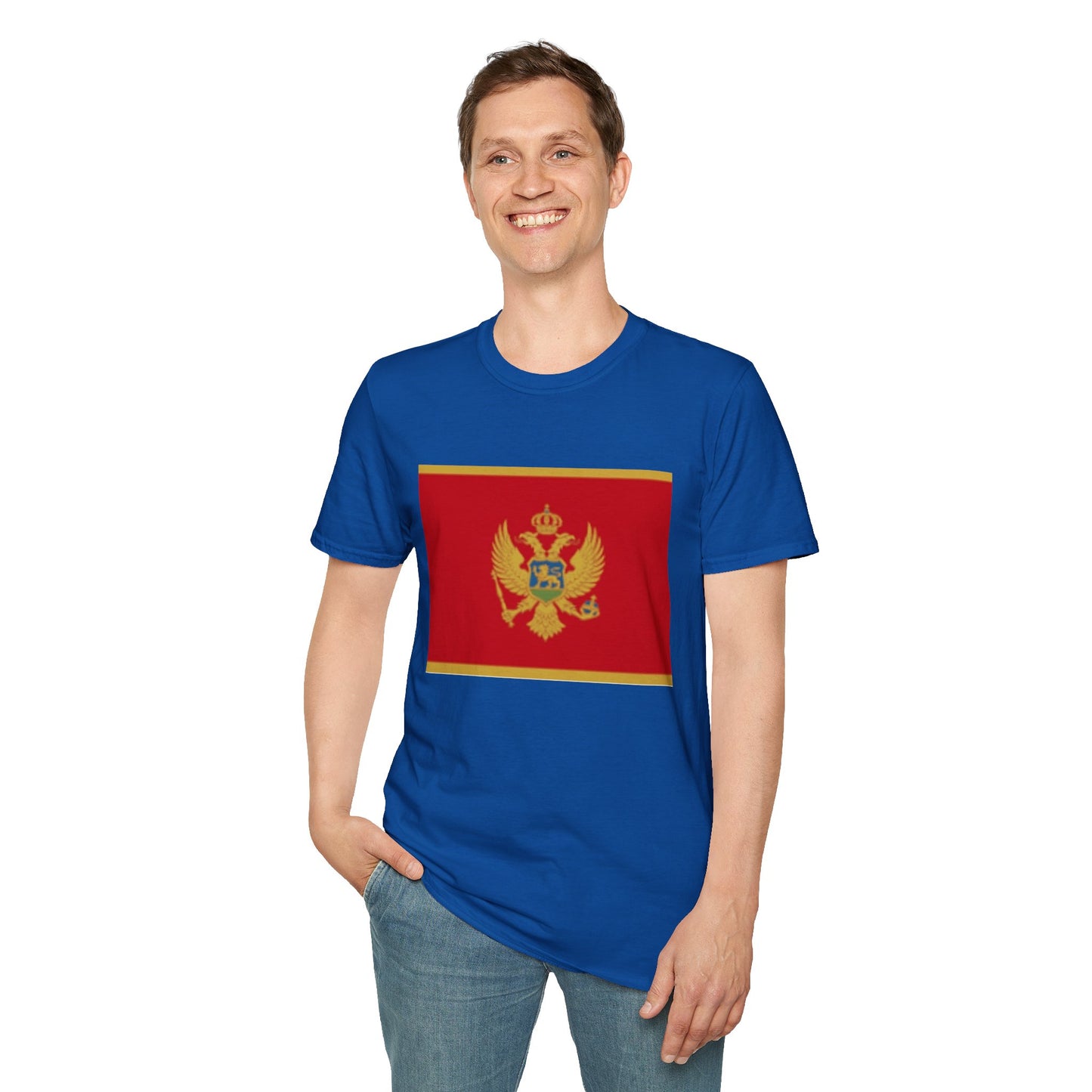 Unisex Softstyle T-Shirt -- Montenegro