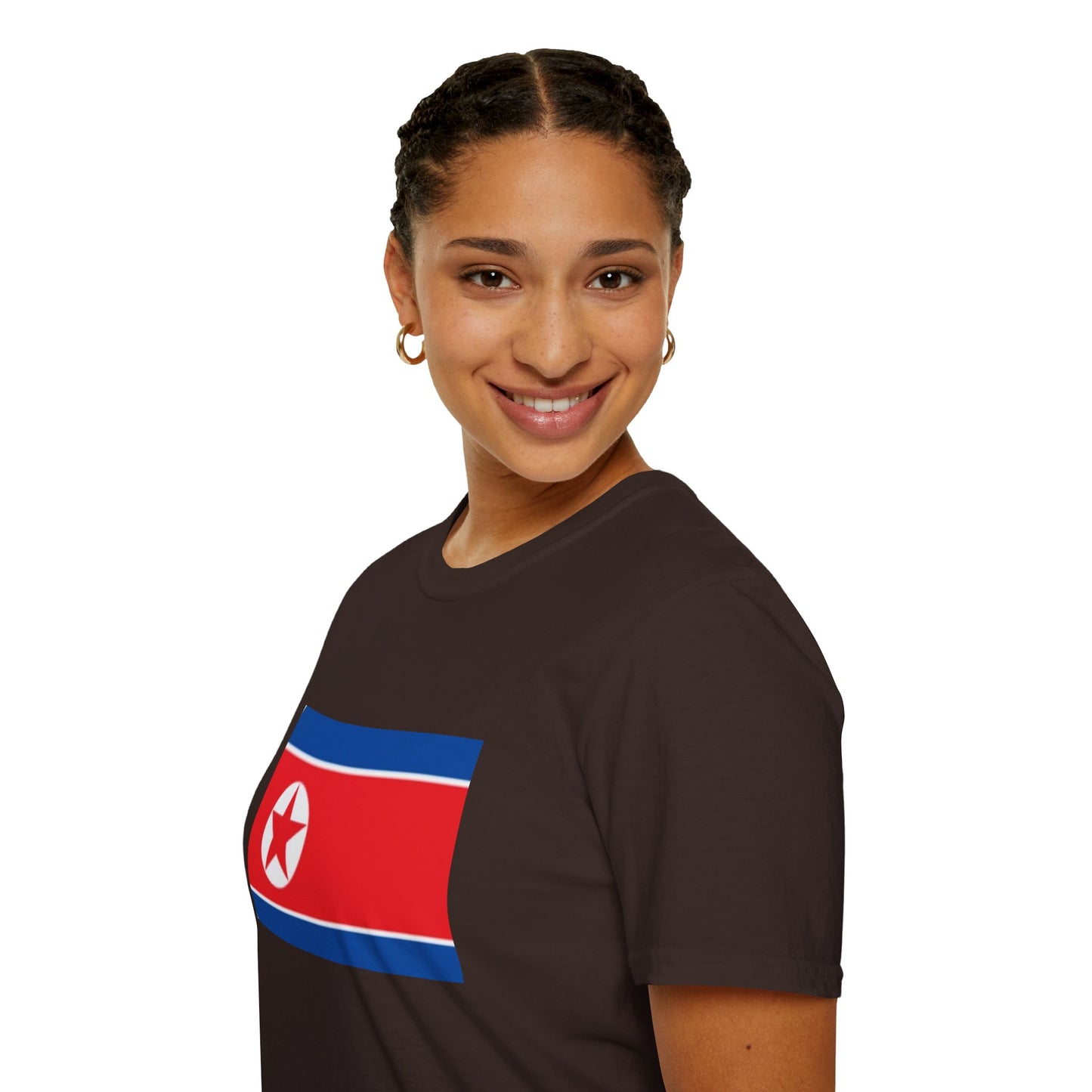 Unisex Softstyle T-Shirt -- North Korea