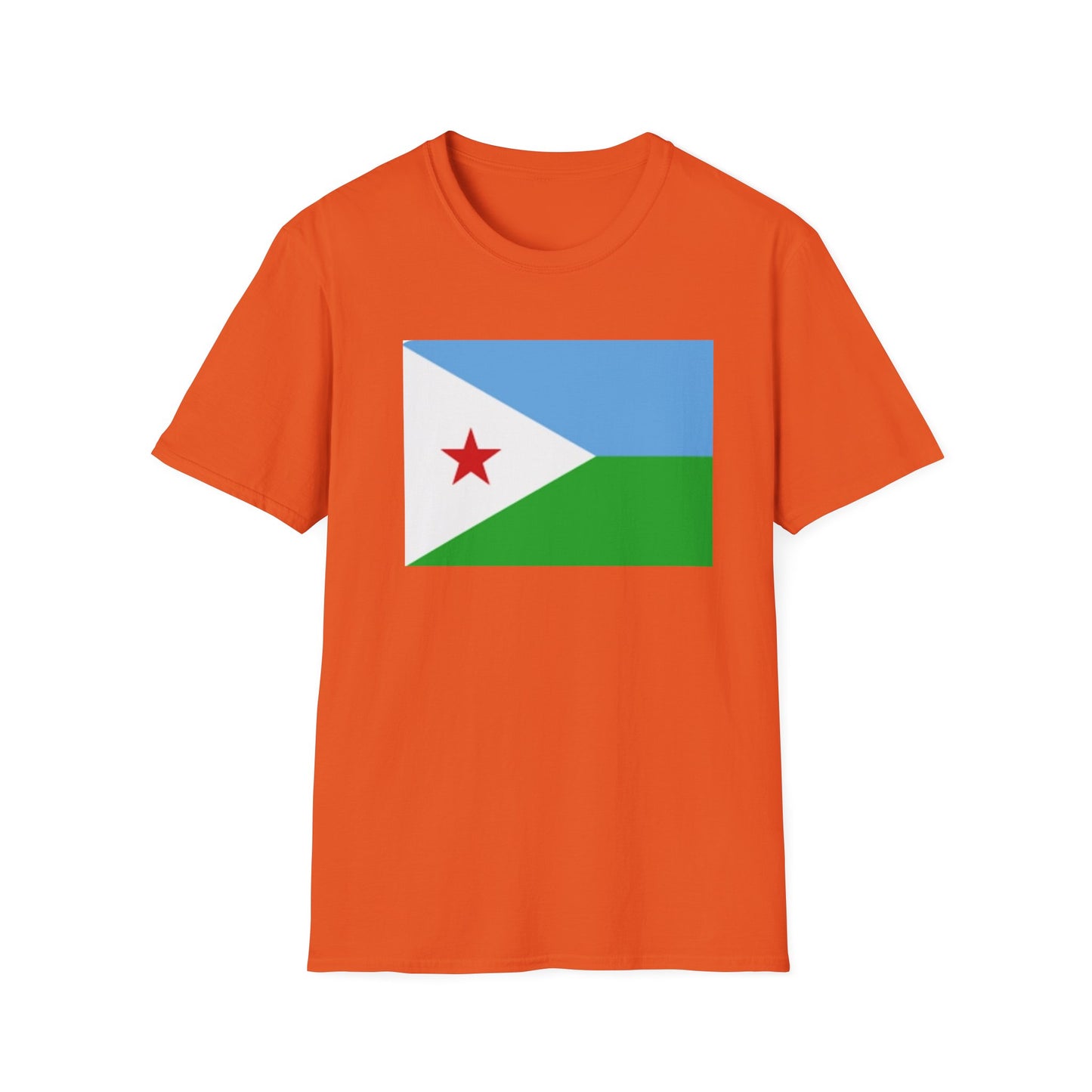 Unisex Softstyle T-Shirt -- Djibouti