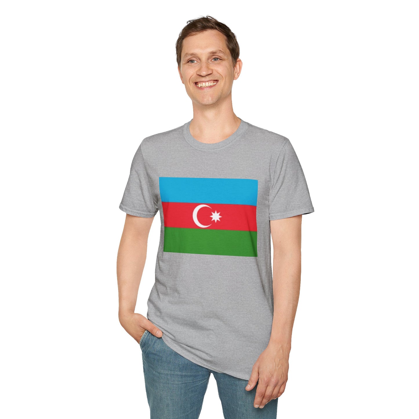 Unisex Softstyle T-Shirt -- Azerbaijan