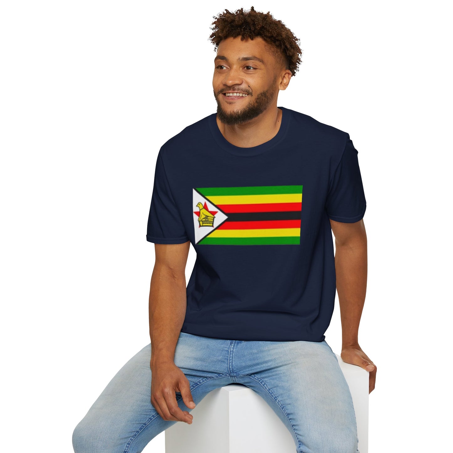 Unisex Softstyle T-Shirt -- Zimbabwe