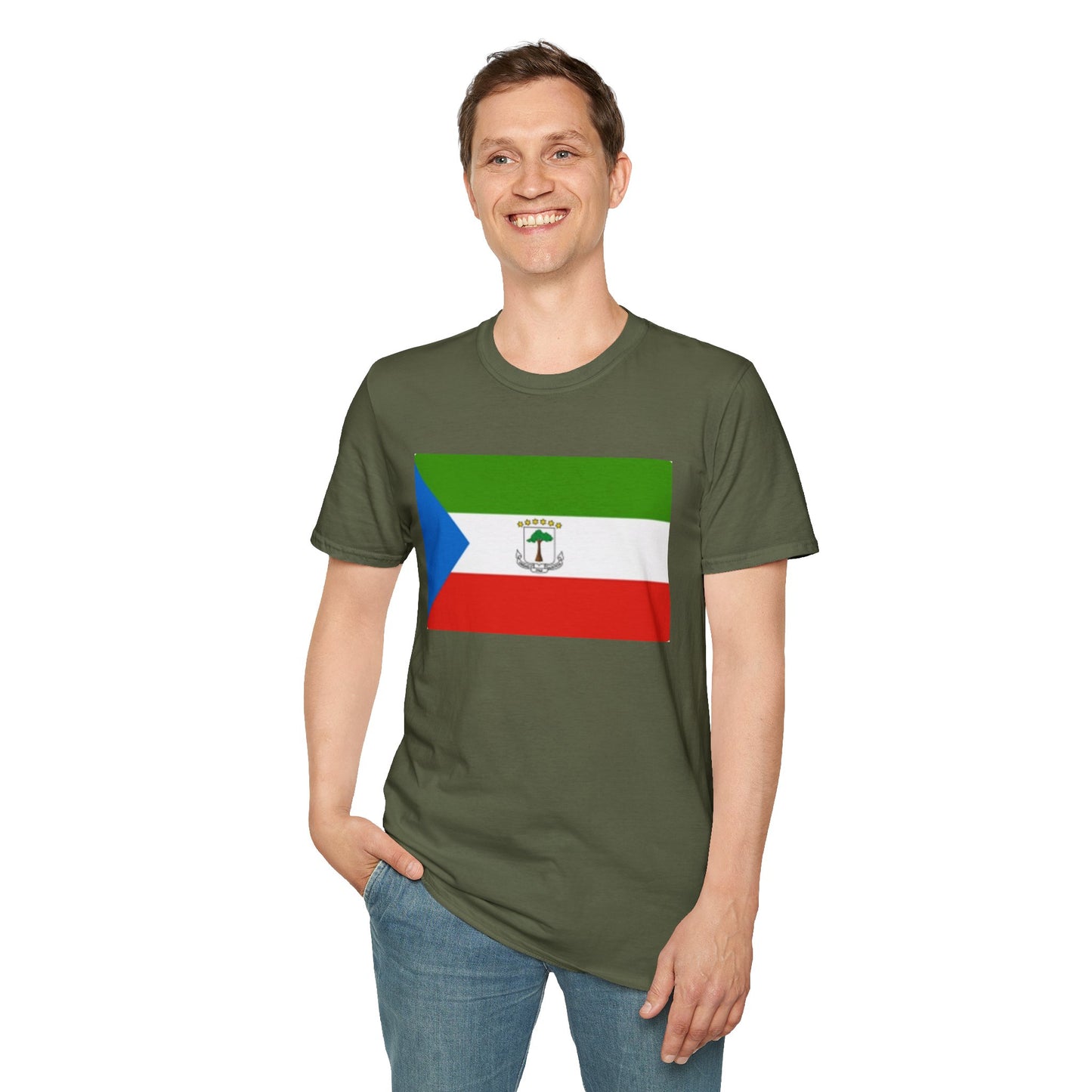 Unisex Softstyle T-Shirt -- Equatorial Guinea