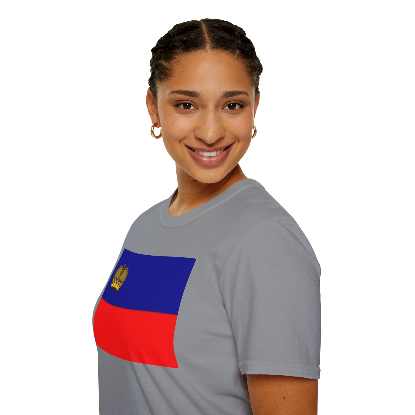 Unisex Softstyle T-Shirt -- Liechtenstein