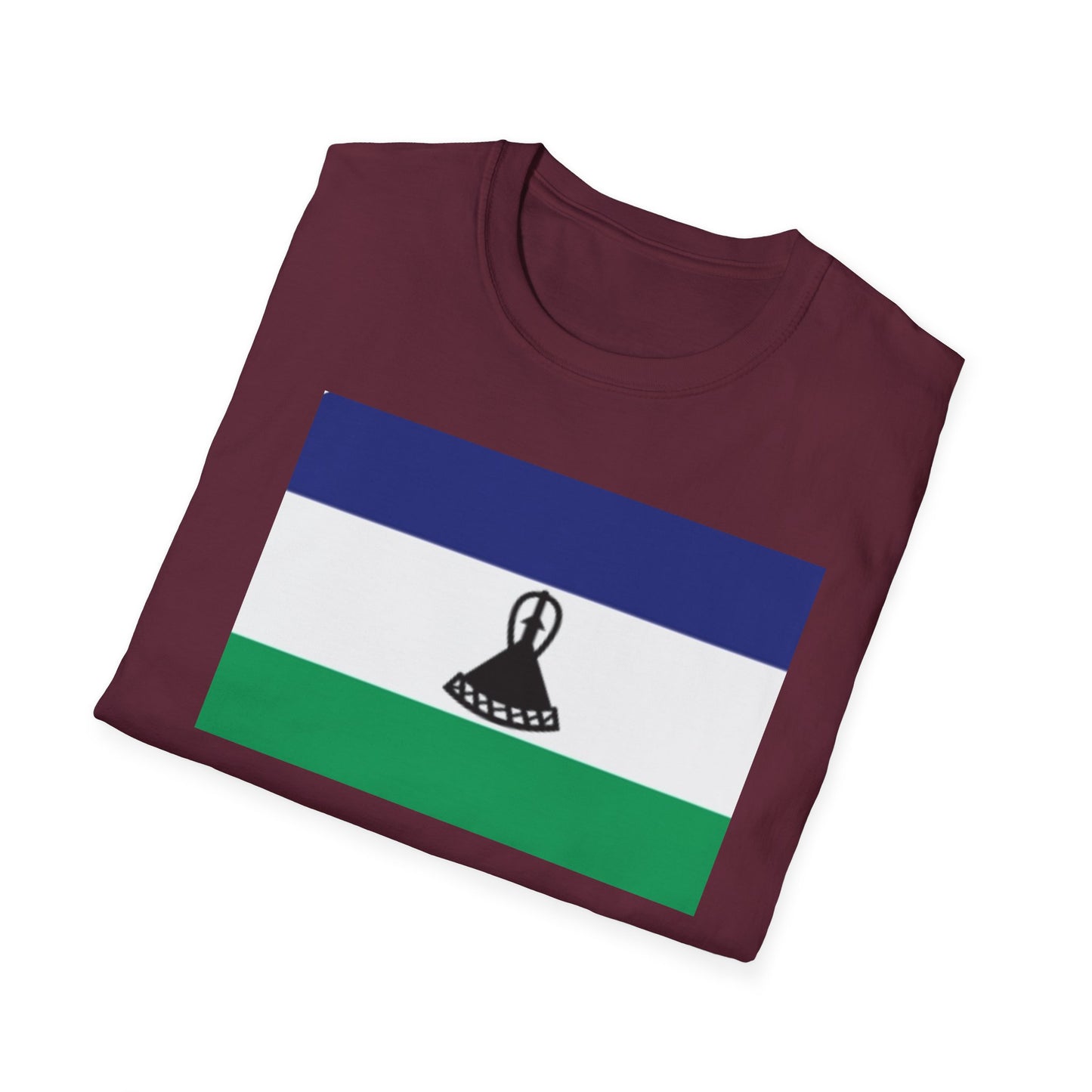 Unisex Softstyle T-Shirt -- Lesotho
