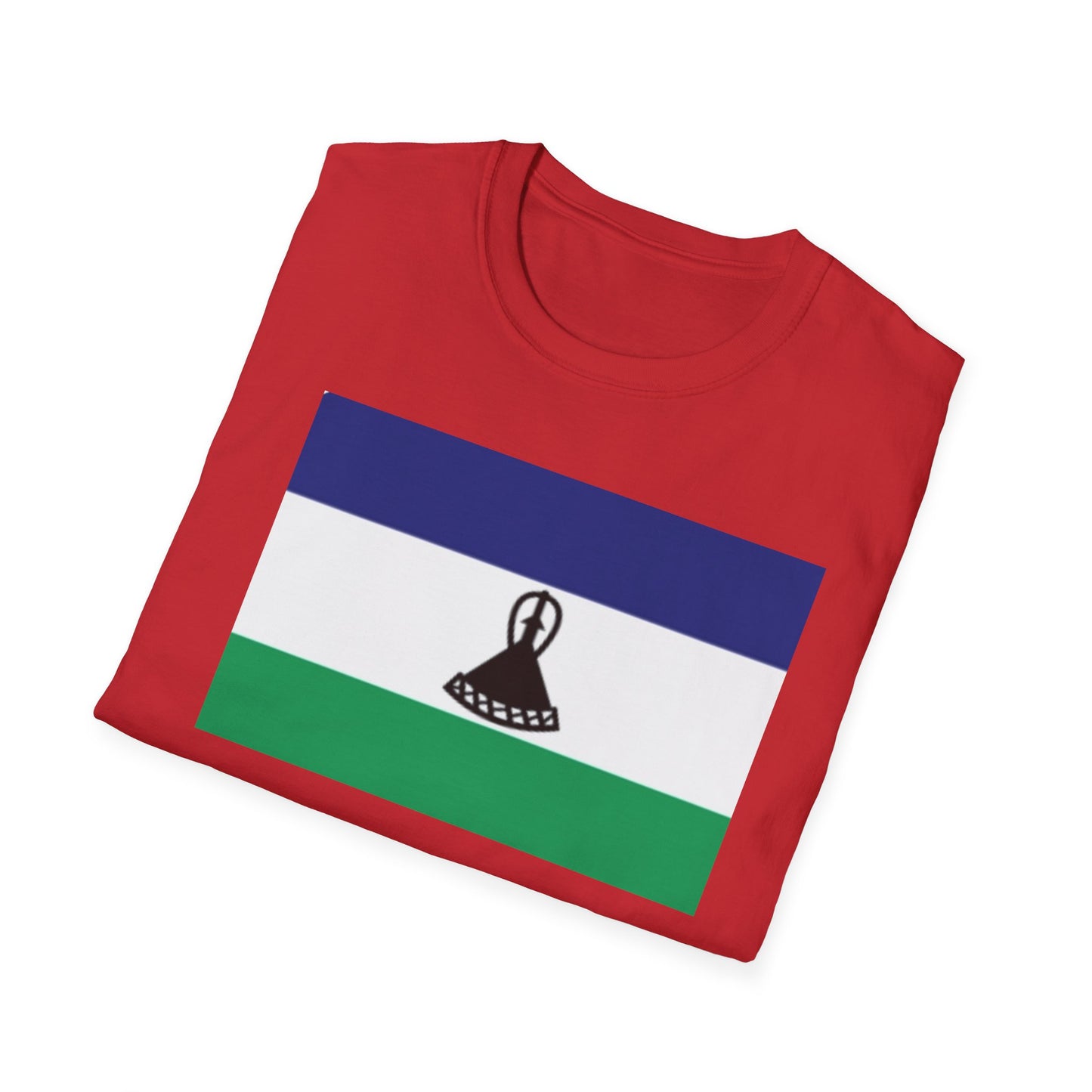 Unisex Softstyle T-Shirt -- Lesotho
