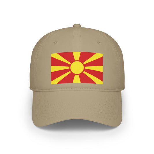 Low Profile Baseball Cap -- North Macedonia