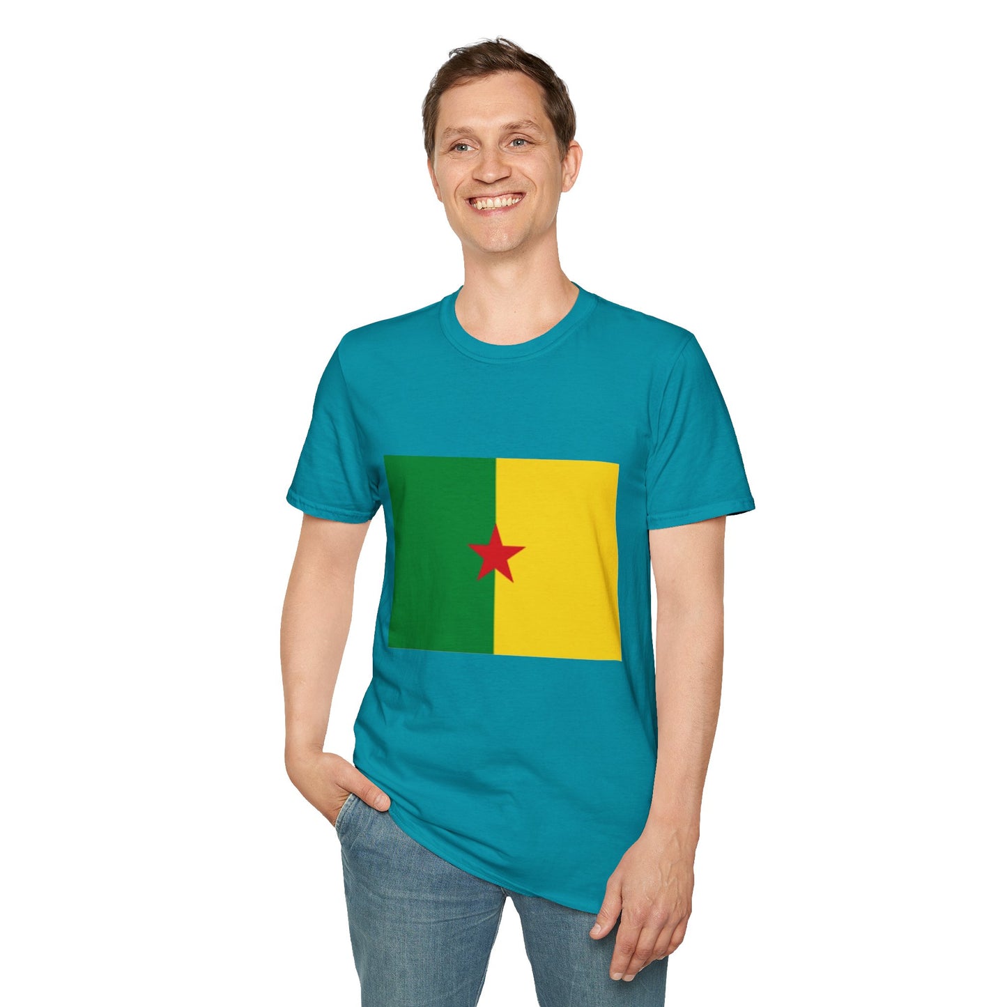 Unisex Softstyle T-Shirt -- French Guiana