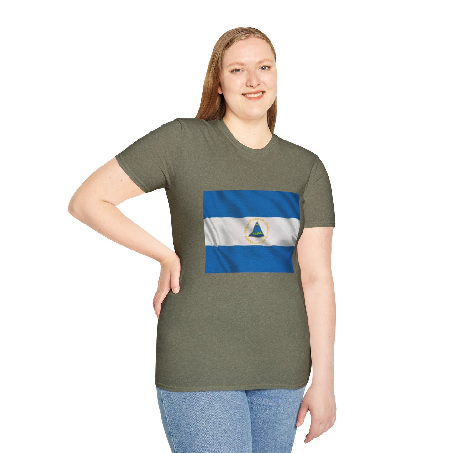 Unisex Softstyle T-Shirt --; Nicaragua