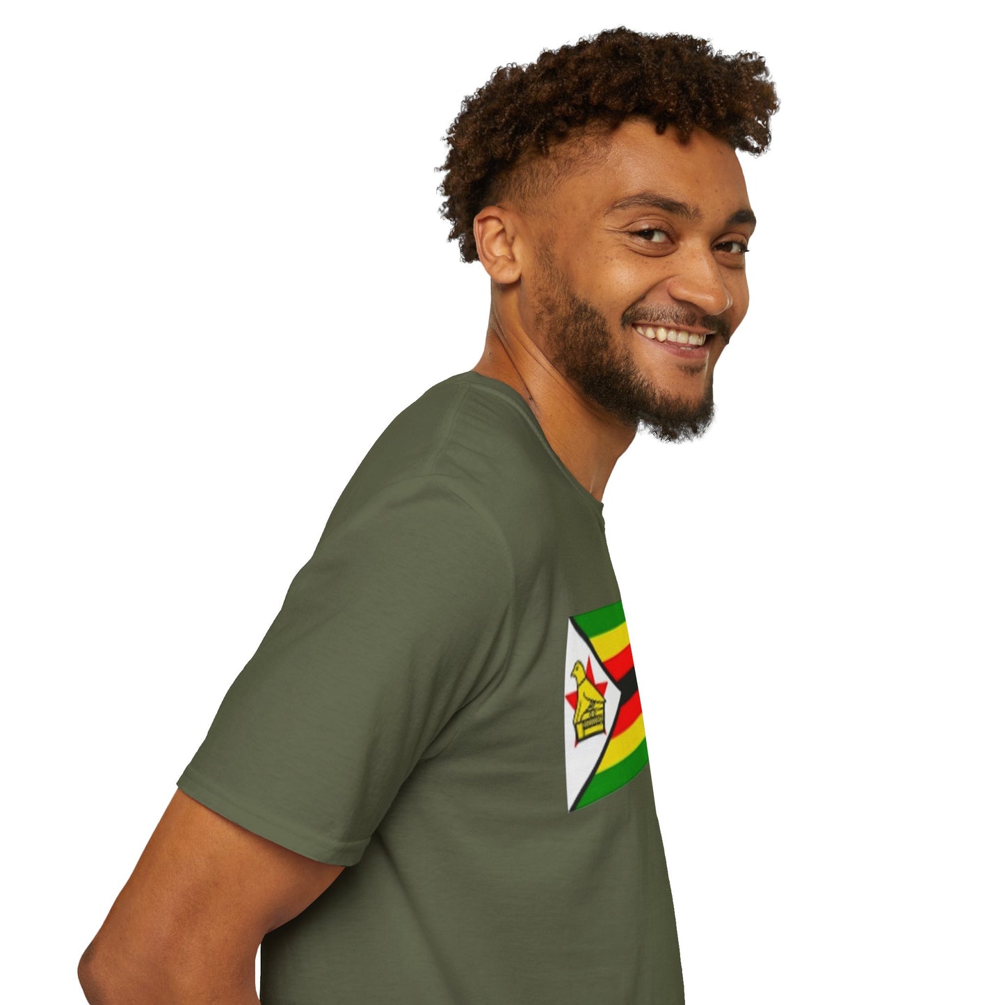 Unisex Softstyle T-Shirt -- Zimbabwe