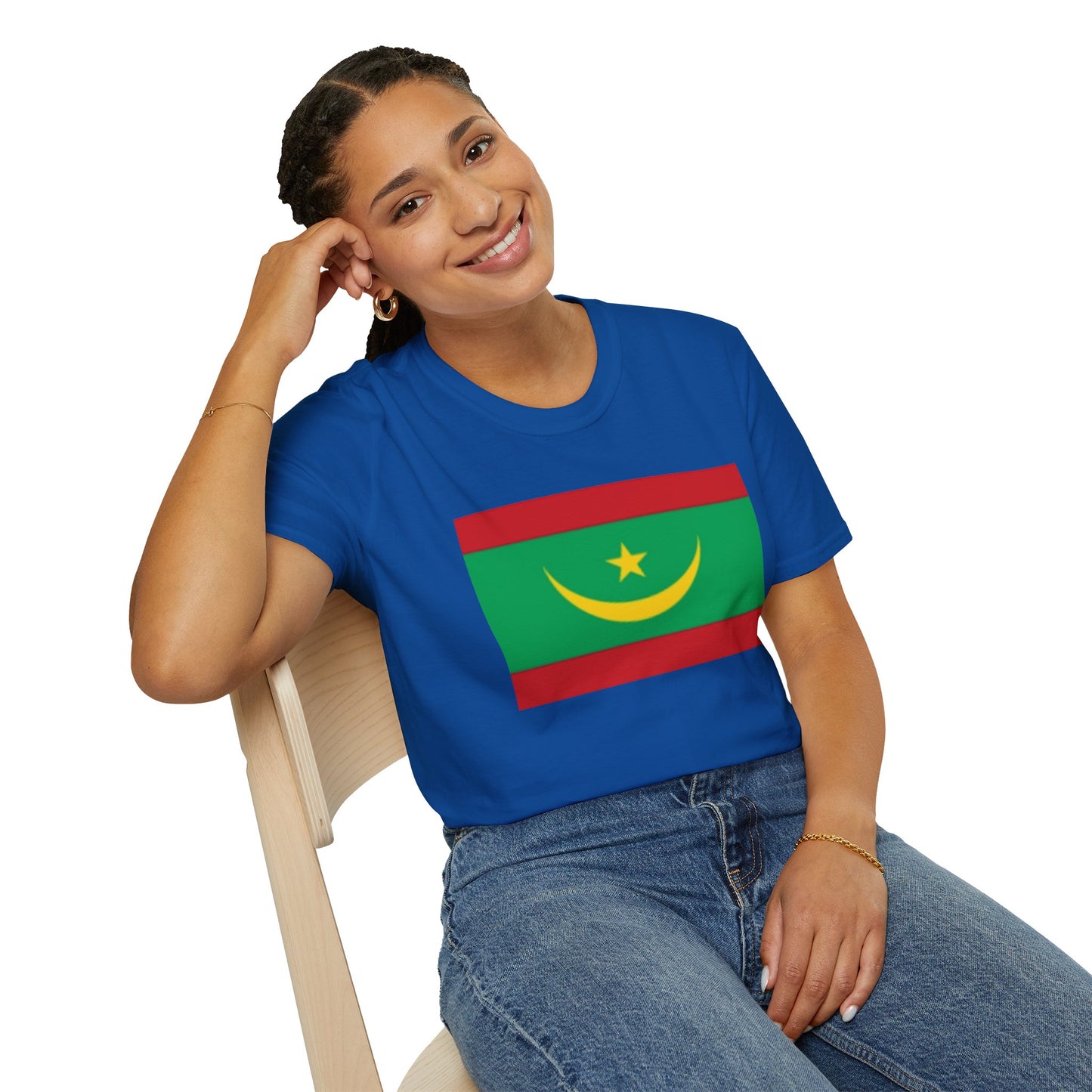Unisex Softstyle T-Shirt -- Mauritania