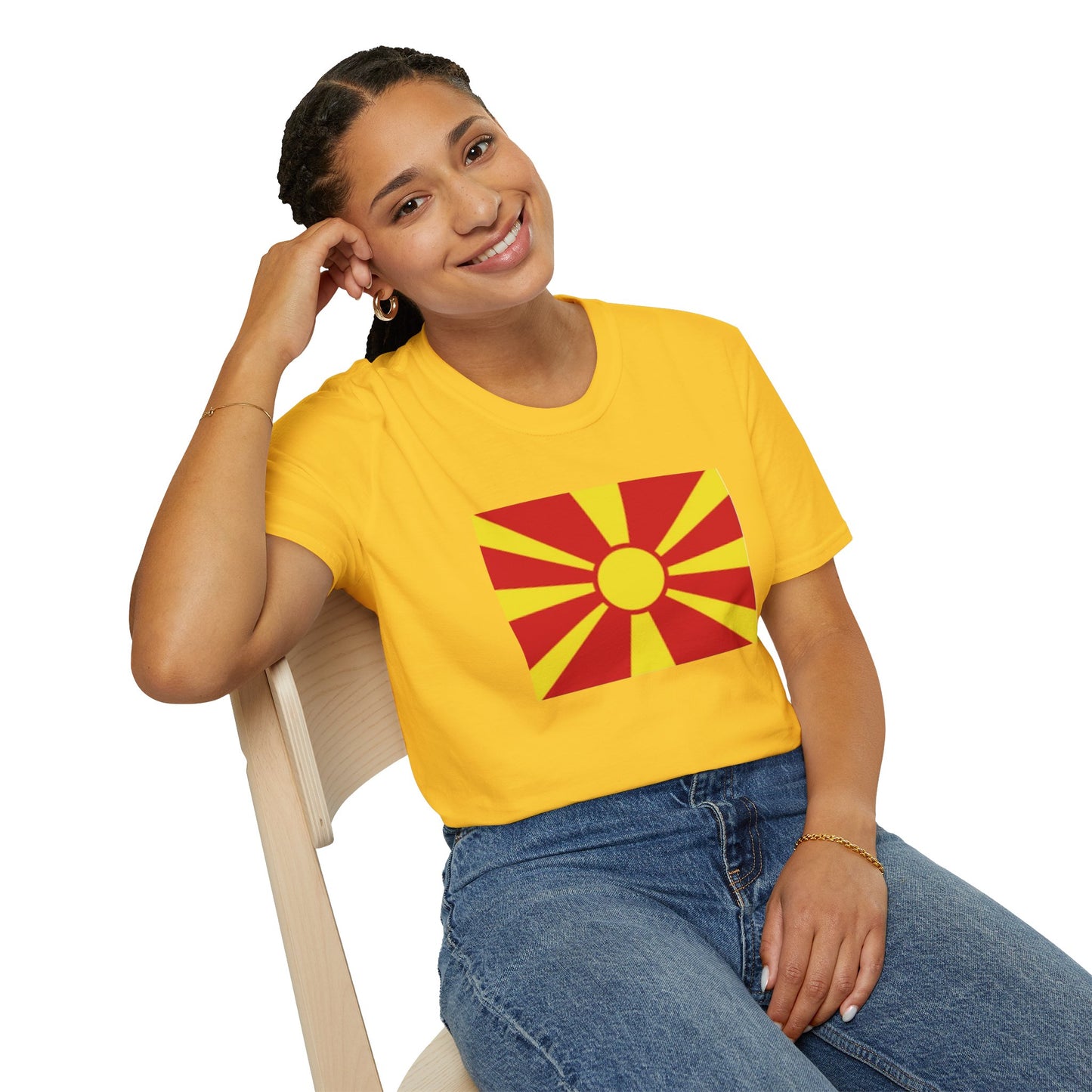 Unisex Softstyle T-Shirt -- North Macedonia