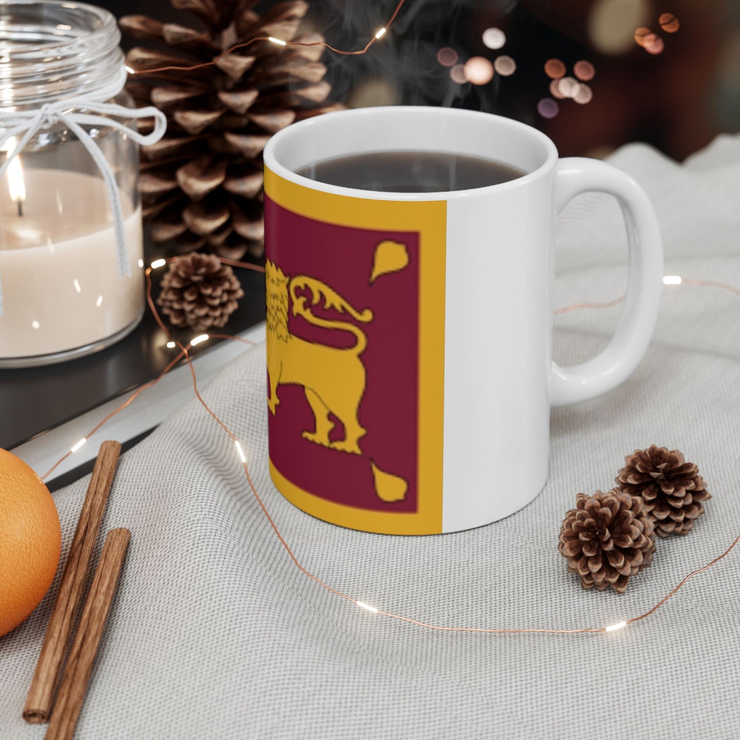 Ceramic Mug, 11oz -- Sri Lanka