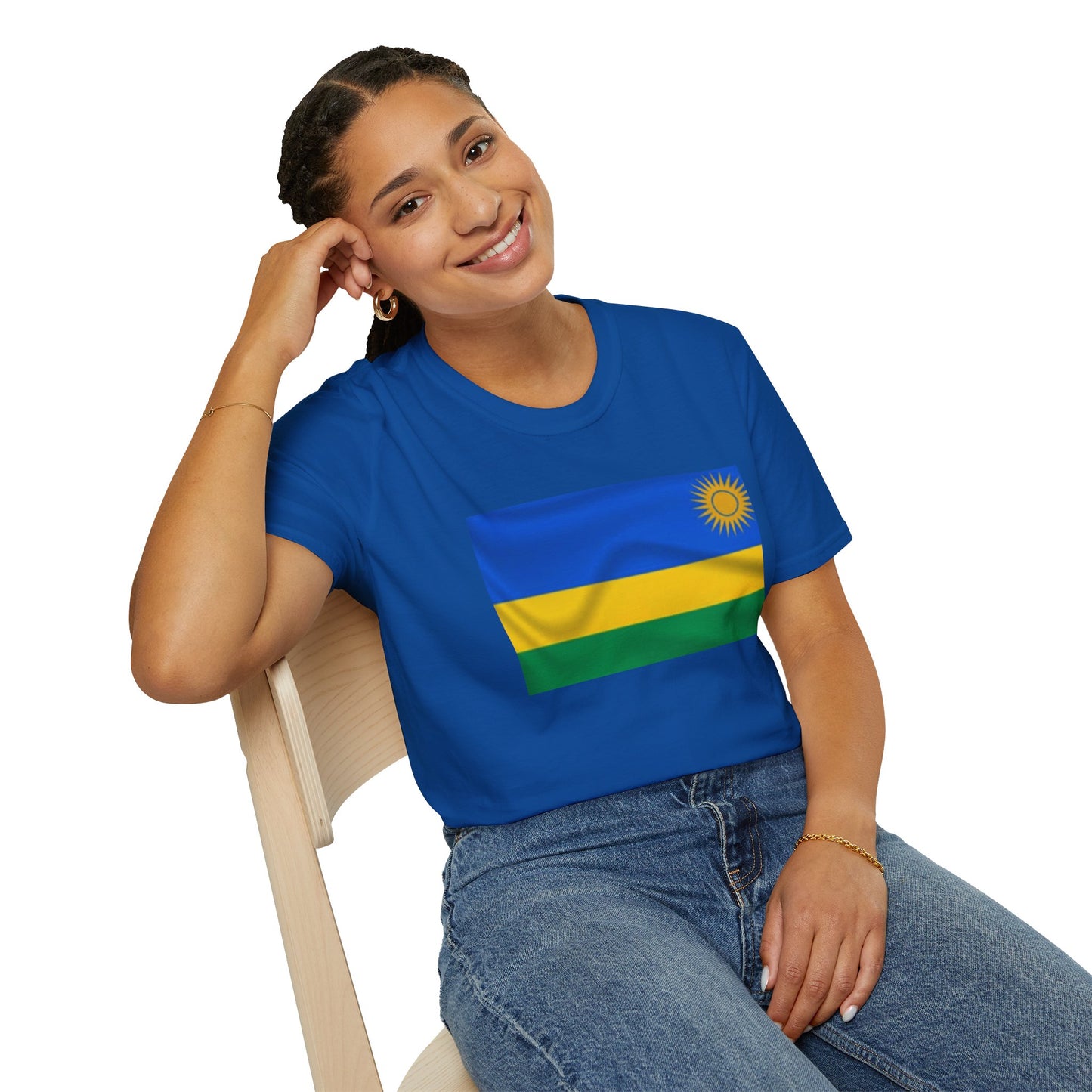 Unisex Softstyle T-Shirt -- Rwanda