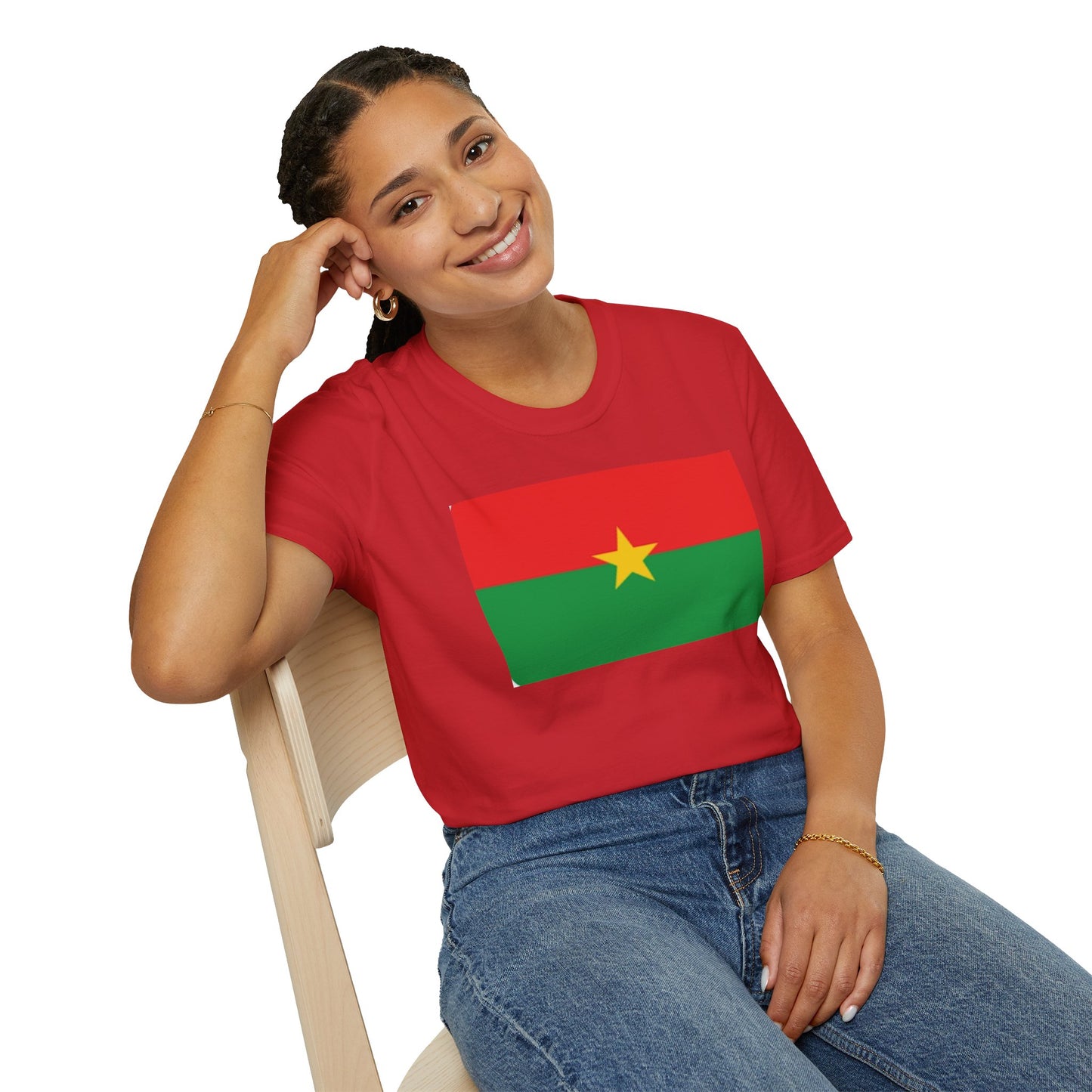 Unisex Softstyle T-Shirt -- Burkina Faso