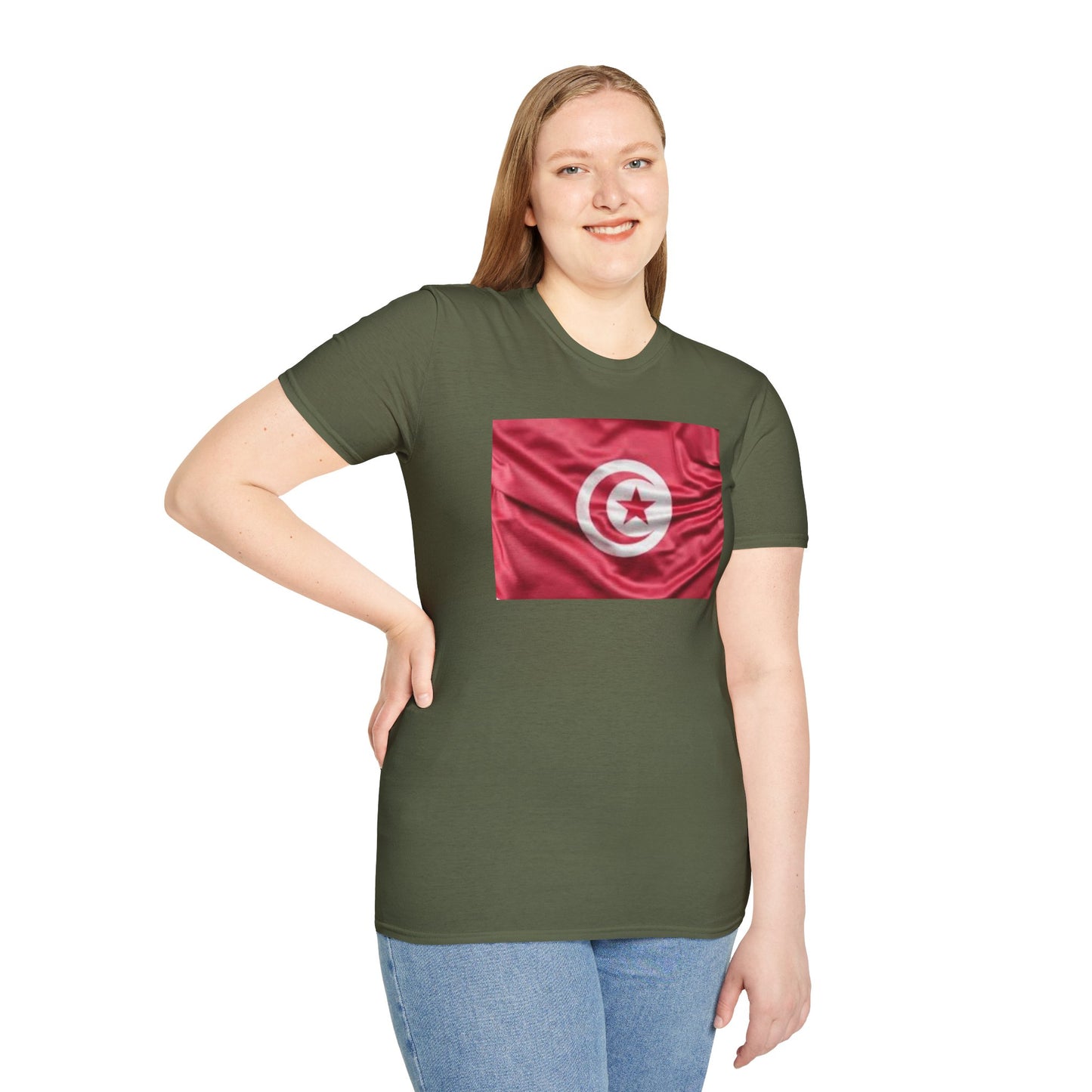 Unisex Softstyle T-Shirt -- Tunisia