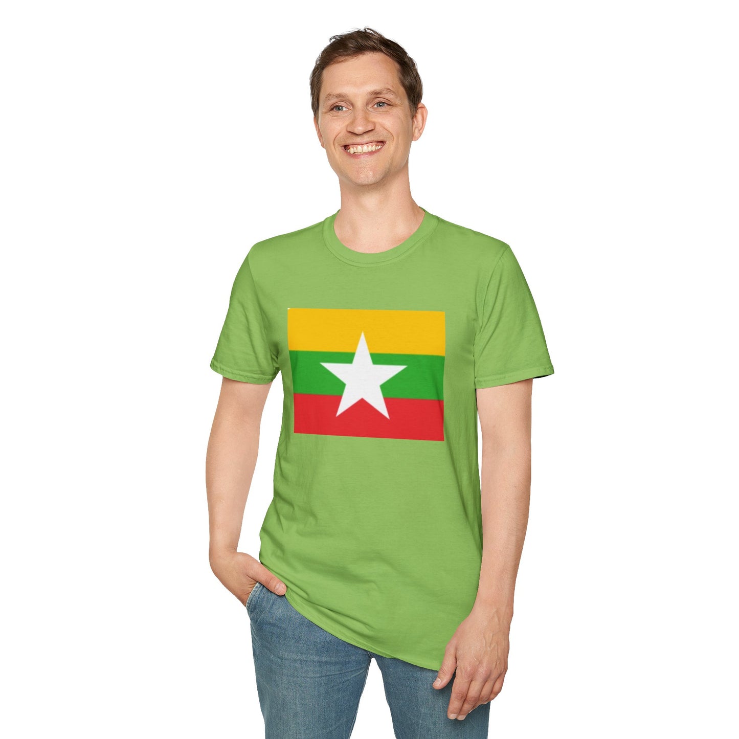 Unisex Softstyle T-Shirt -- Myanmar