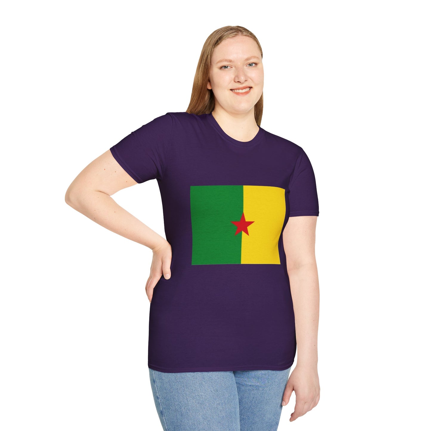 Unisex Softstyle T-Shirt -- French Guiana