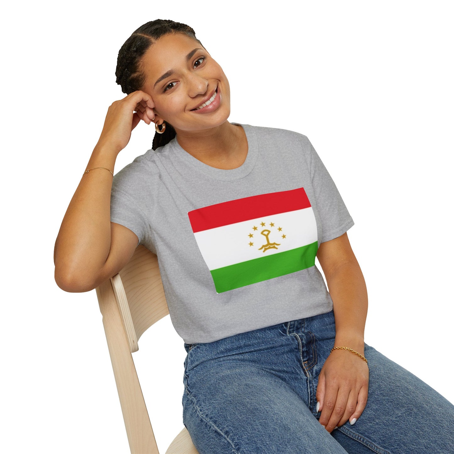 Unisex Softstyle T-Shirt -- Tajikistan