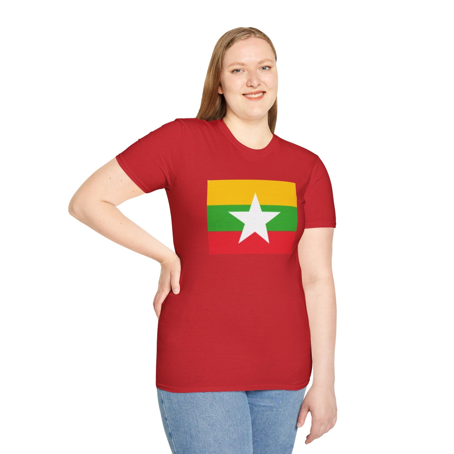 Unisex Softstyle T-Shirt -- Myanmar
