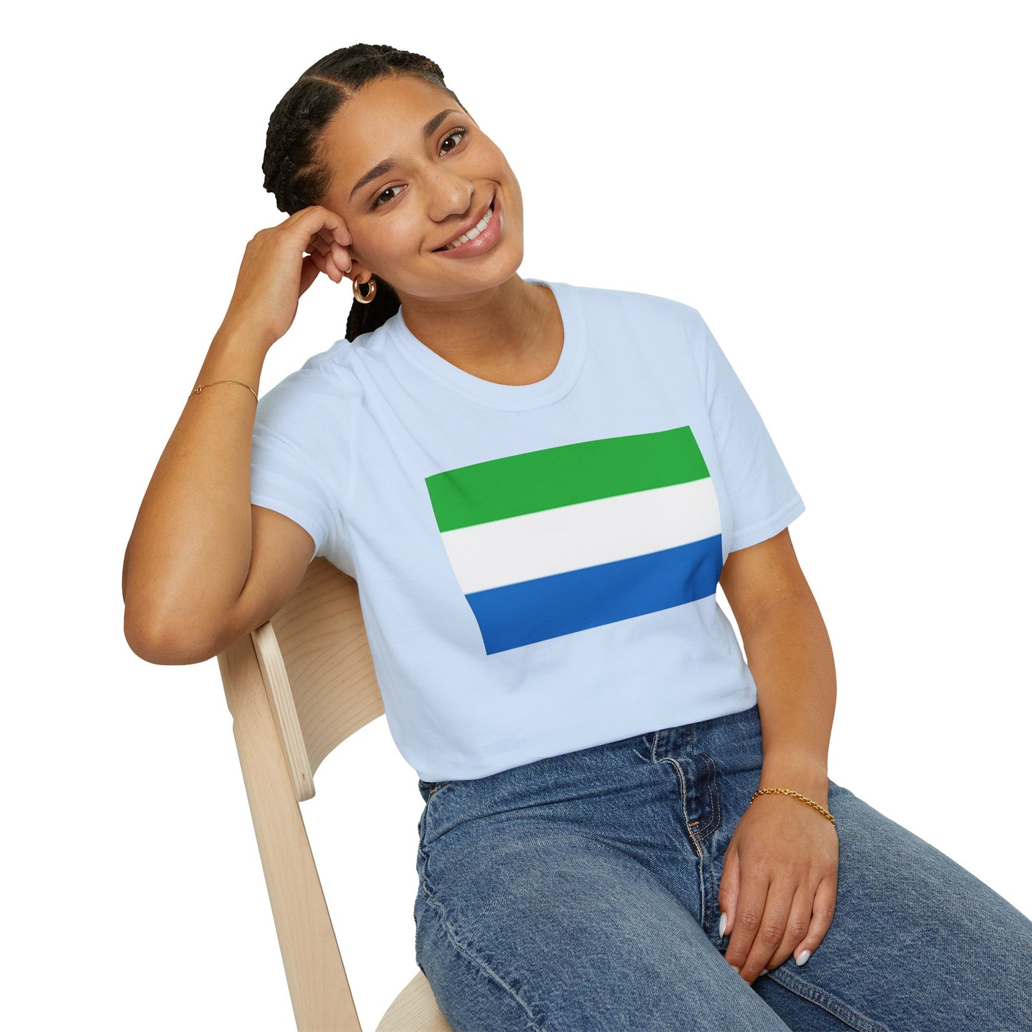Unisex Softstyle T-Shirt -- Sierra Leone