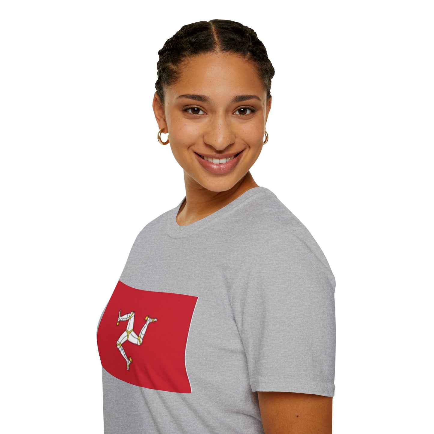 Unisex Softstyle T-Shirt -- Isle of Man