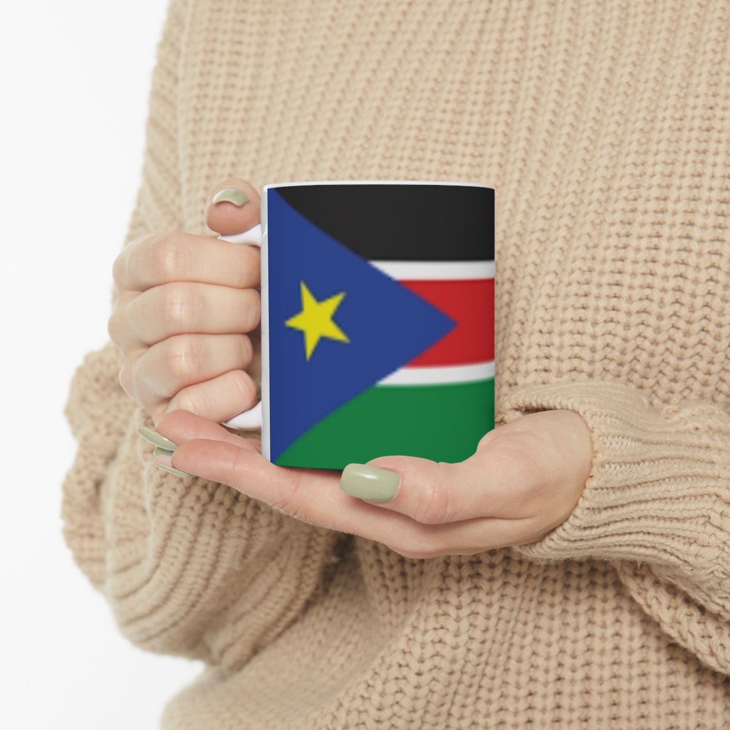 Ceramic Mug 11oz -- South Sudan