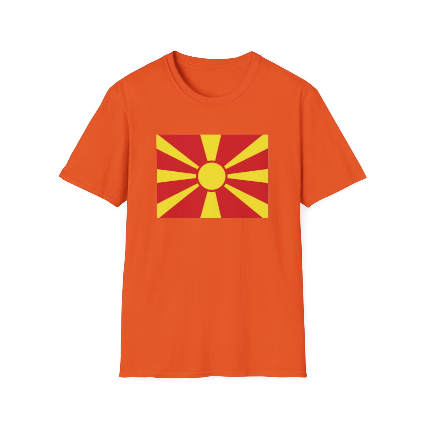 Unisex Softstyle T-Shirt -- North Macedonia