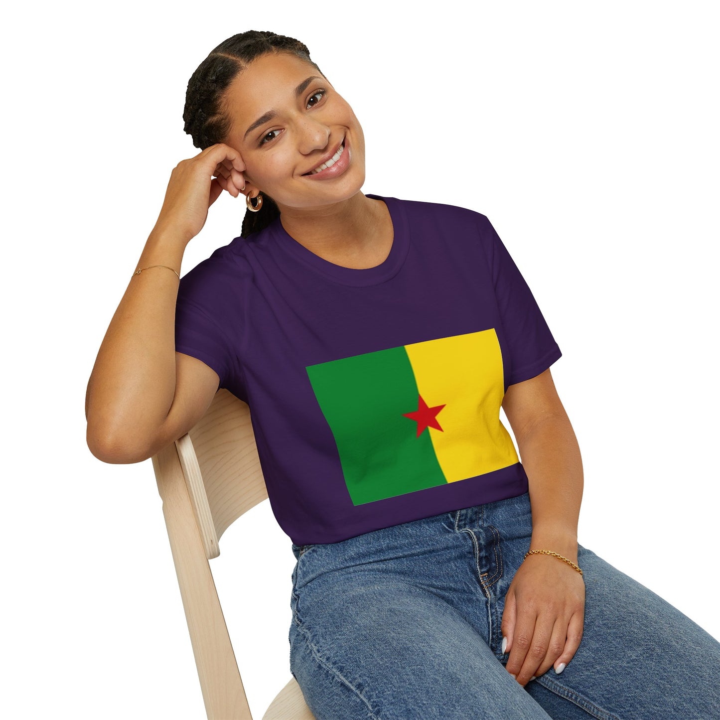 Unisex Softstyle T-Shirt -- French Guiana